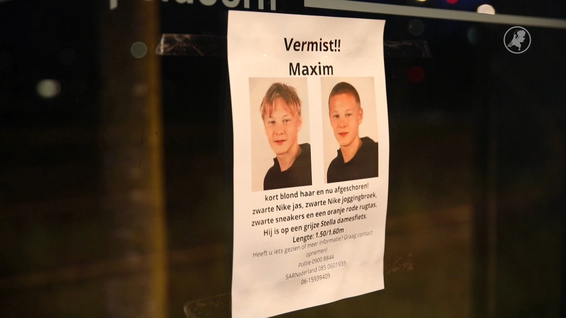Flyers door Apeldoorn verspreid van vermiste Maxim (14)