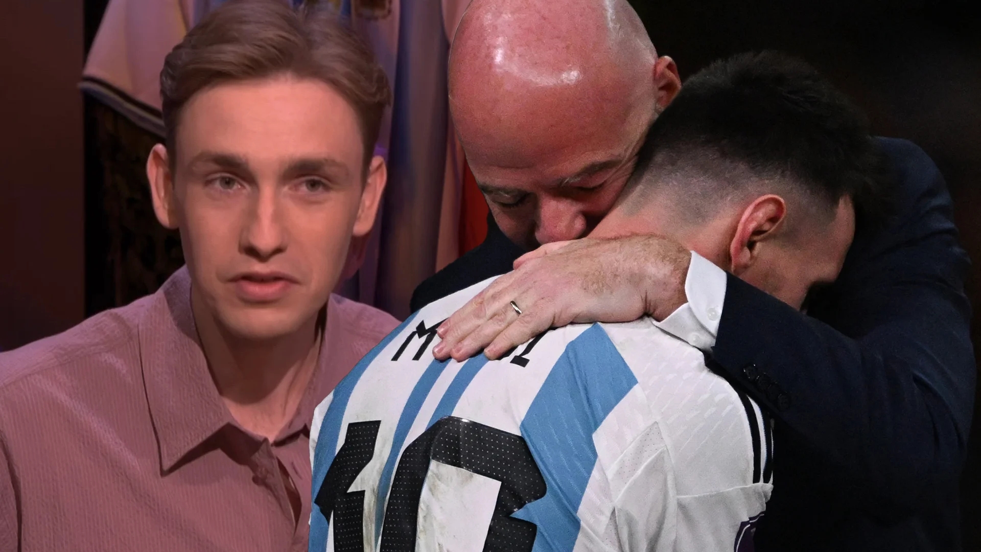 Nicky van der Gijp over Messi en Infantino: 'Ik wil het complot niet groter maken, maar...'
