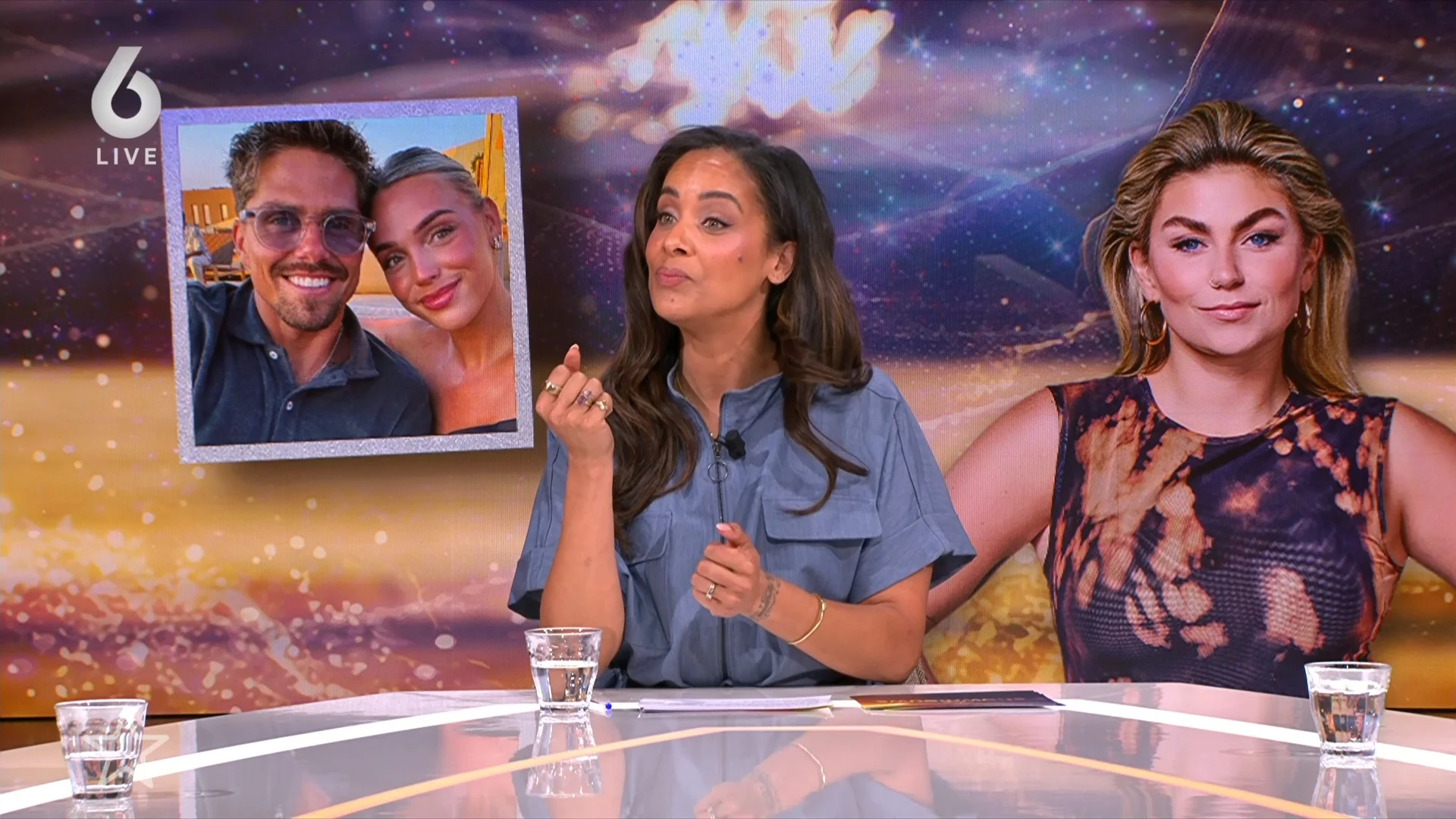 Roxeanne Hazes ziet broer André stralen van geluk met Noa Braaf