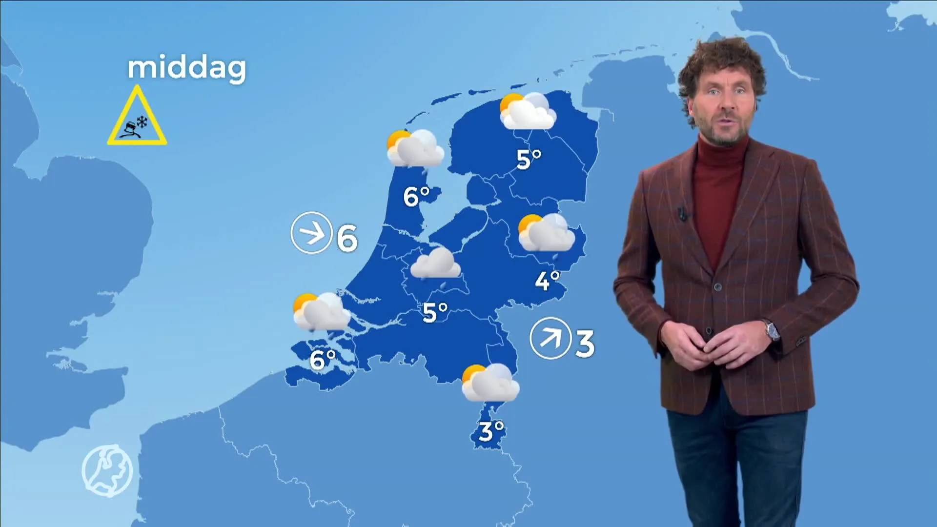 Winterse buien op komst: gladde wegen en lokaal pak sneeuw