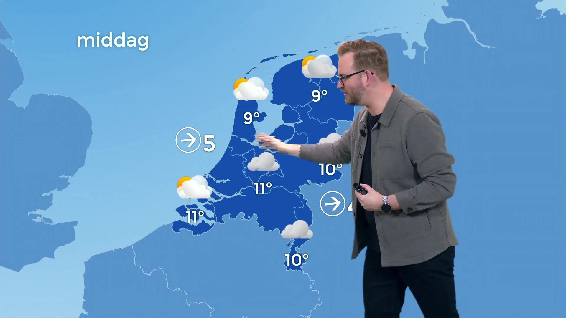 Dit is het weerbericht van dit weekend