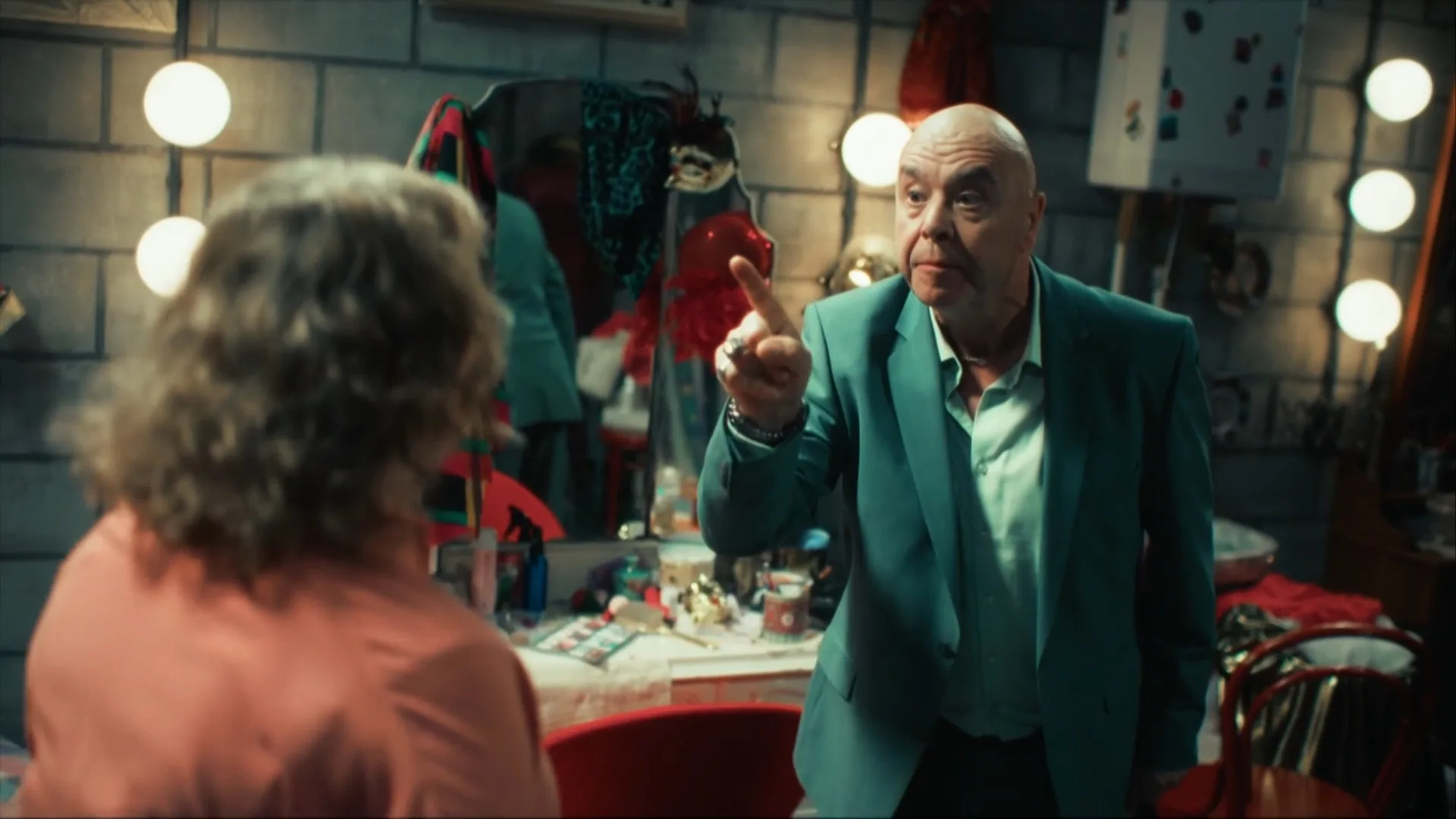 "Zij komt hier niet binnen!"