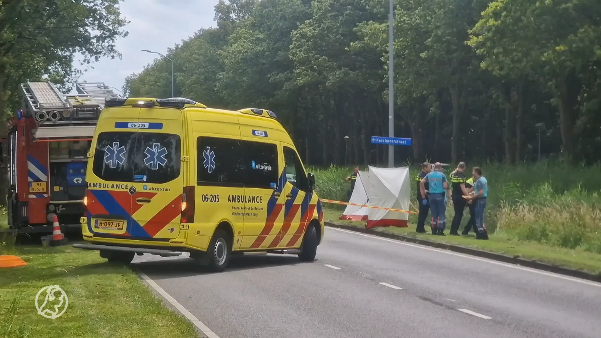 Motorrijder overlijdt na botsing met vrachtwagen in Lelystad