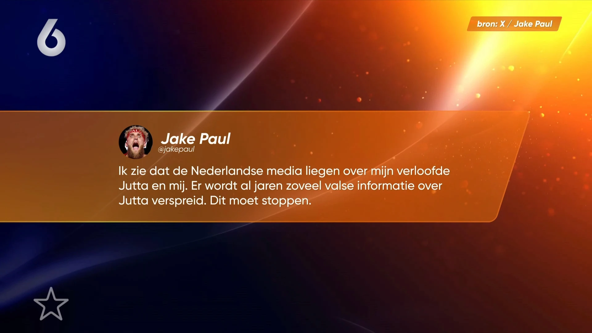 Jake Paul reageert op vermeende liefdesbreuk met Jutta Leerdam