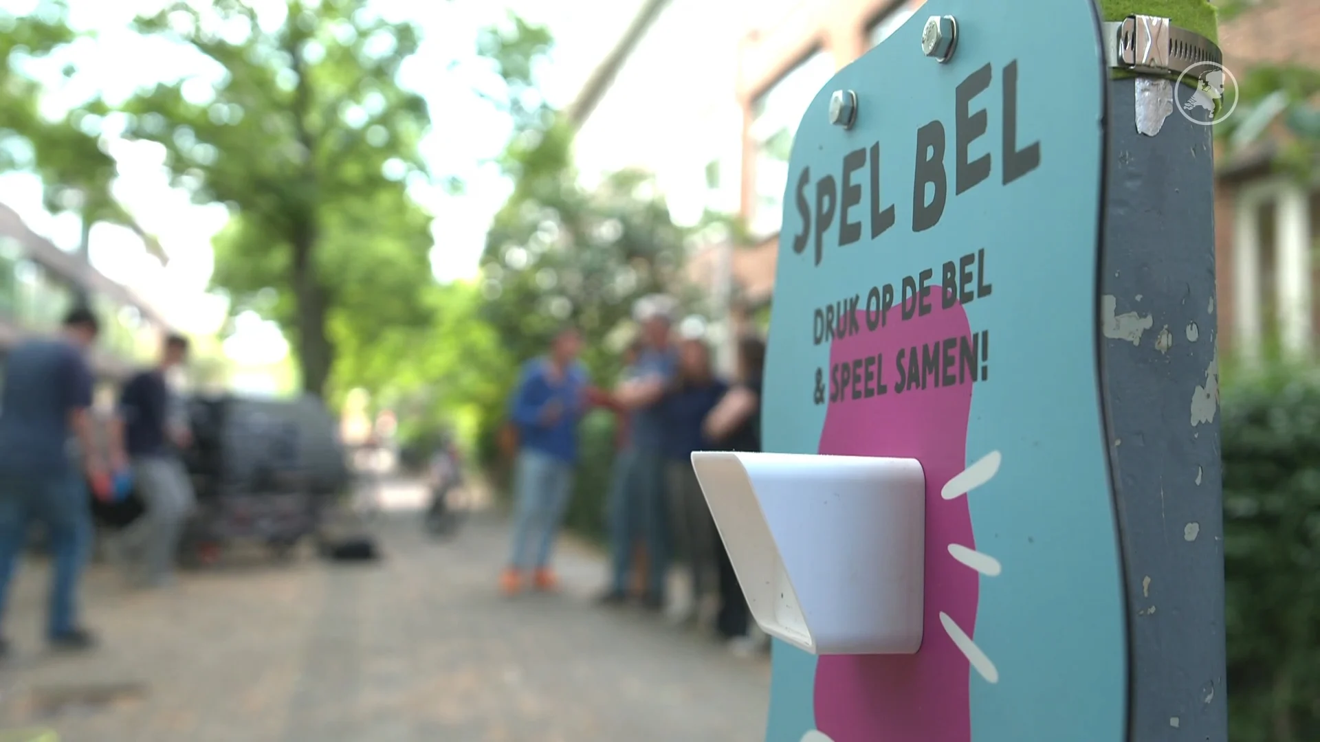 Belletje trekken, maar dan om buiten te spelen