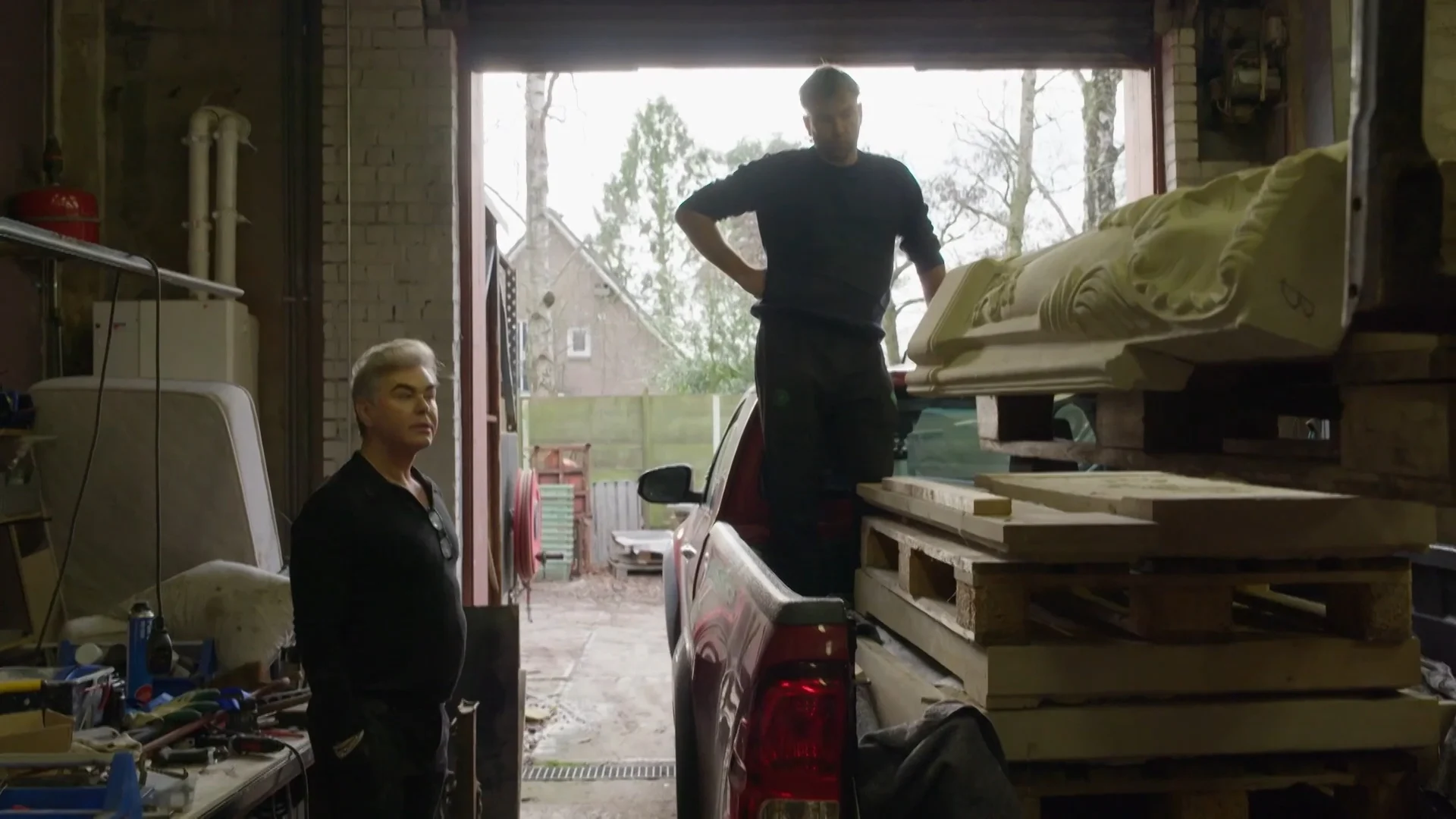 Teun heeft weer lekker geshopt.