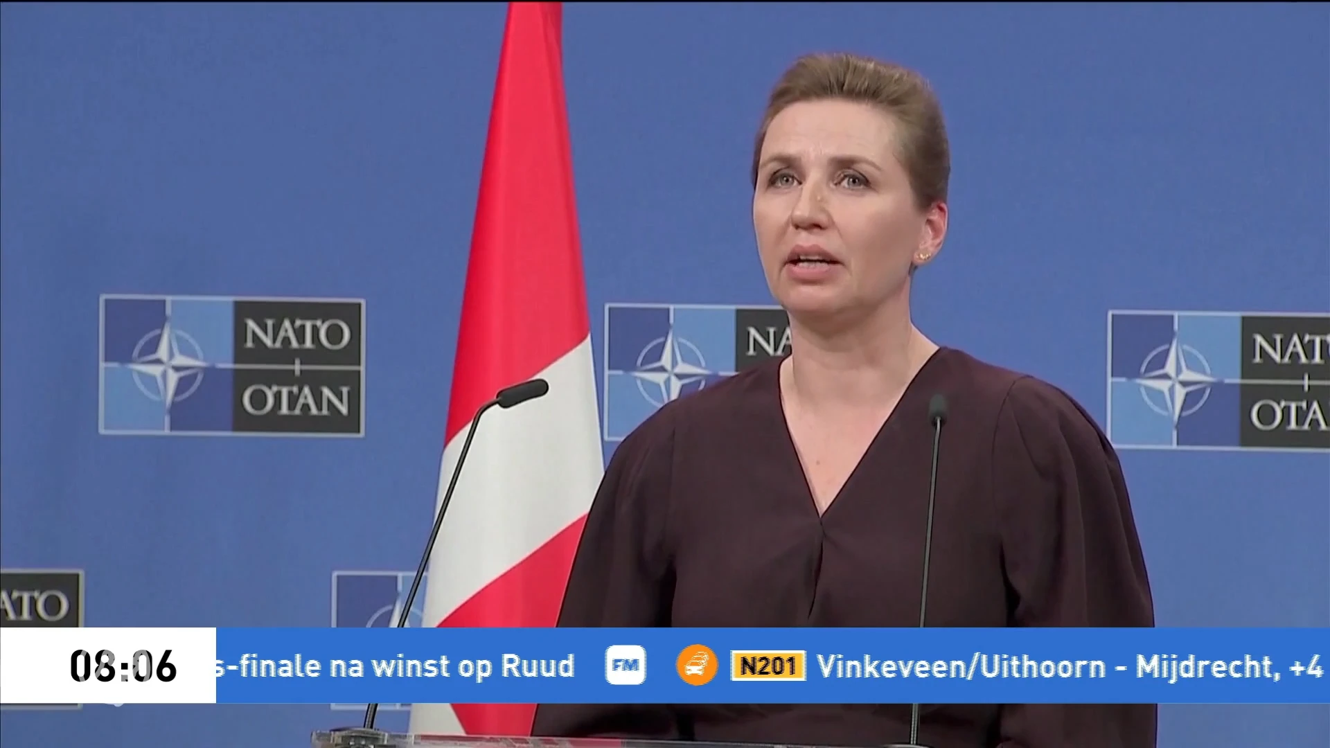 Premier Rutte enorm geschrokken van aanval op Deense premier