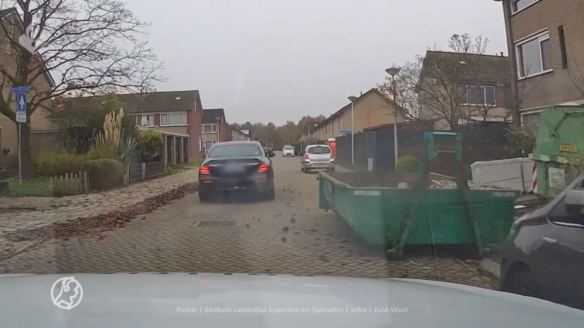 ZIEN: Politie deelt beelden van knotsgekke achtervolging door Brabant