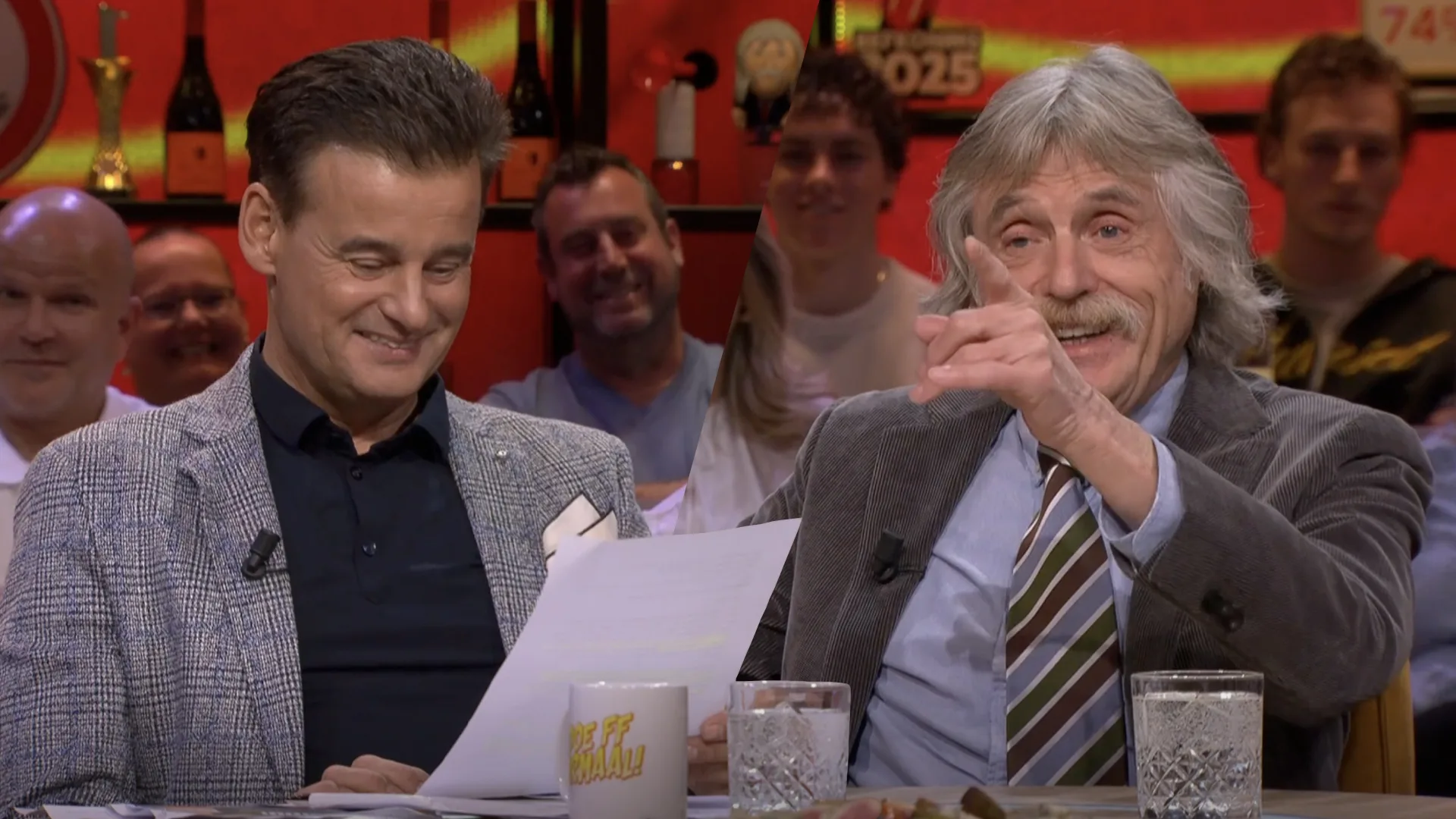 Johan Derksen uitgenodigd door escortservice: 'Ik zal 'm oppoetsen en ze kunnen op me rekenen!'
