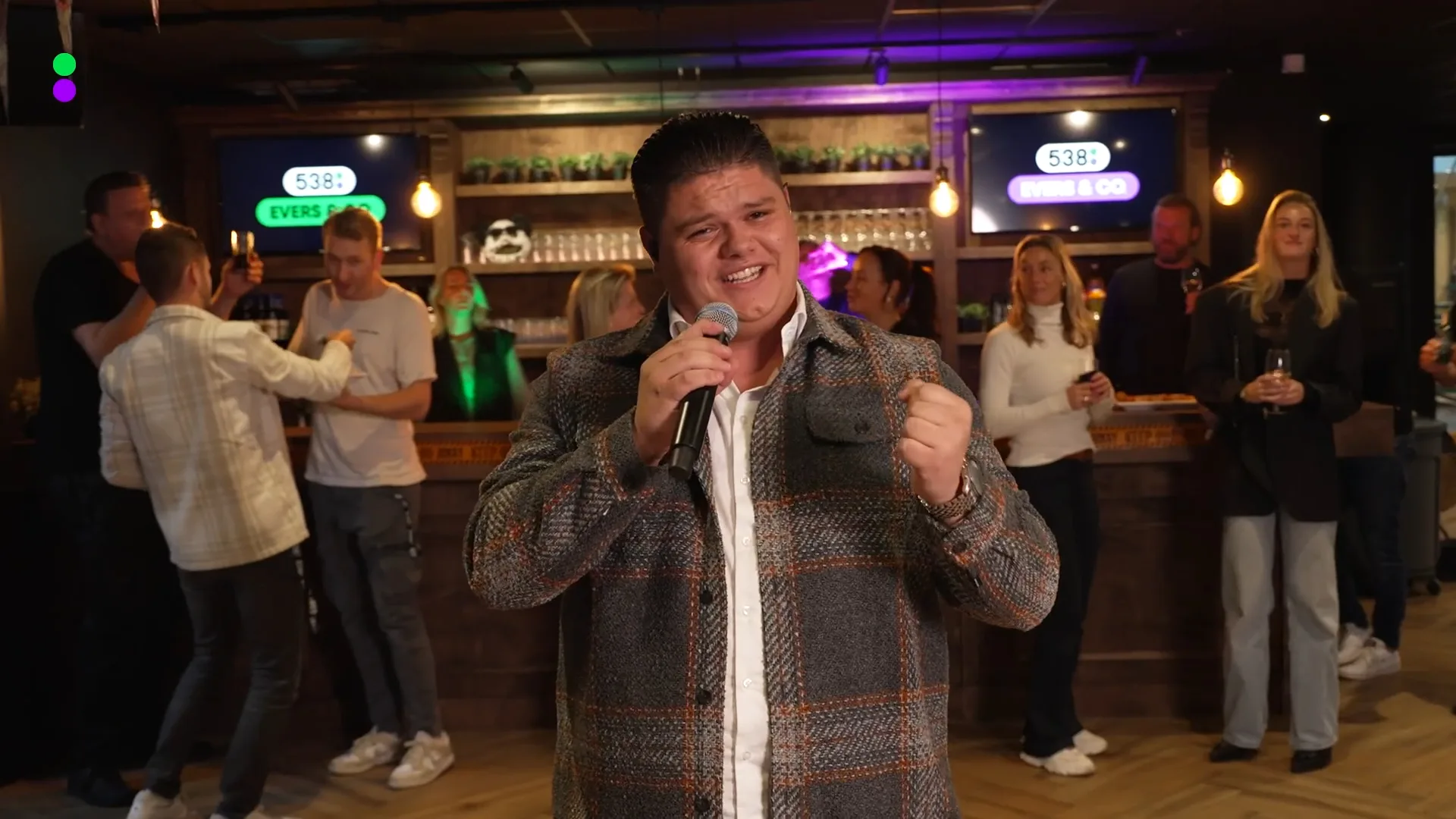 Justen de Wildt bij Edwin Evers