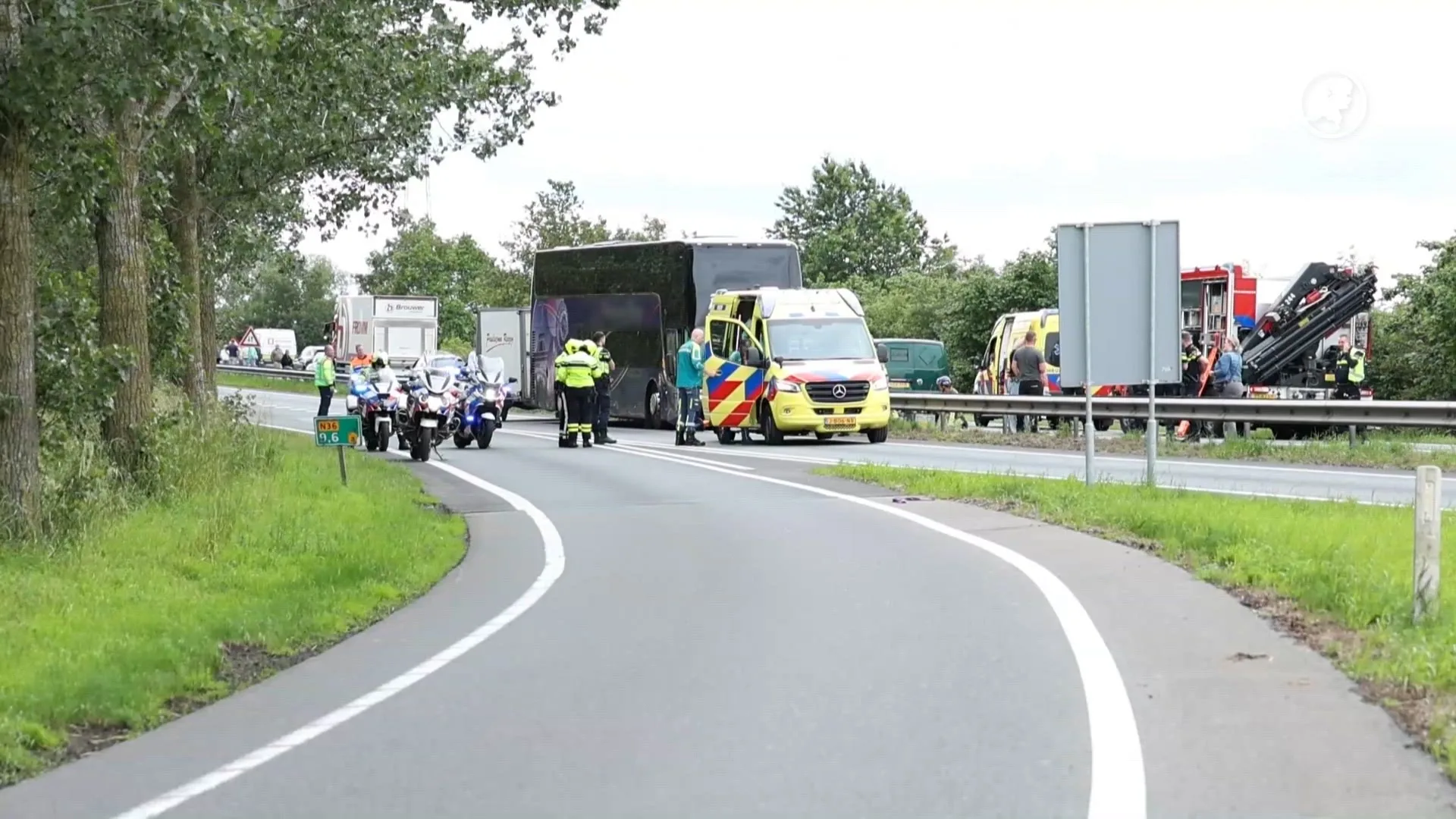 Dodelijk ongeval in Almelo met touringcar