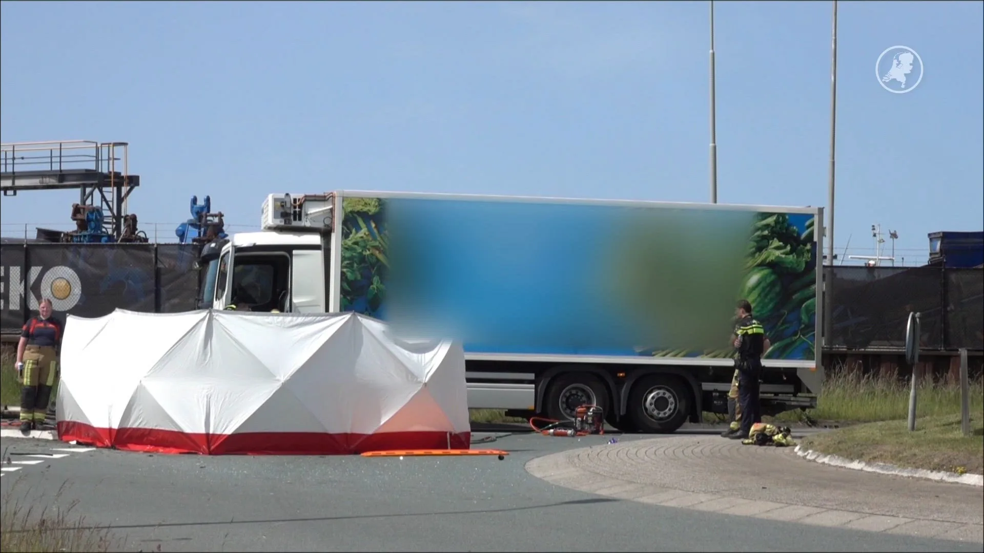 Dode bij ongeval met vrachtwagen in Beverwijk