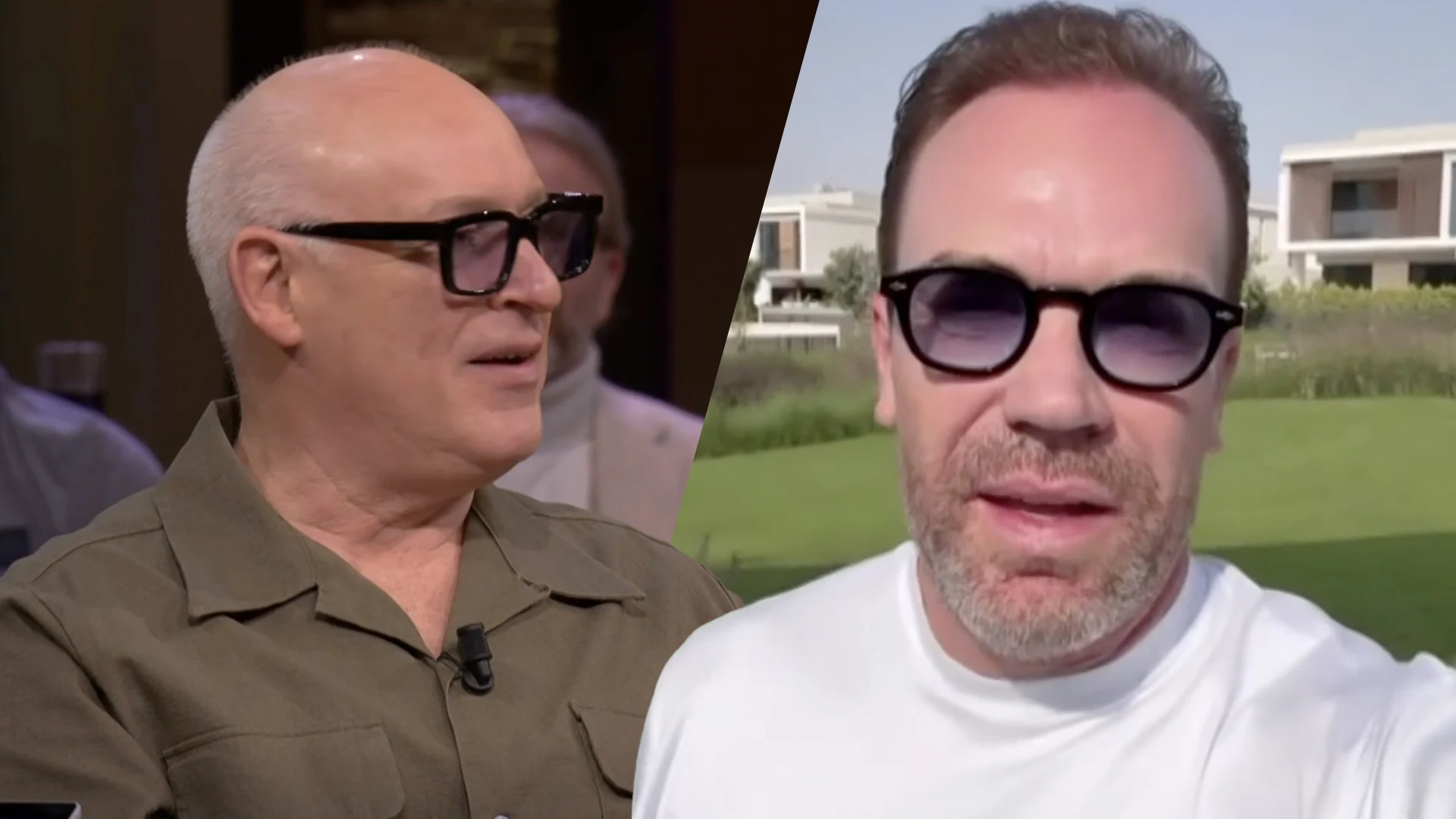René van der Gijp ziet beelden Robert Doornbos vanuit Dubai: 'Dit gaat toch nergens over?!'