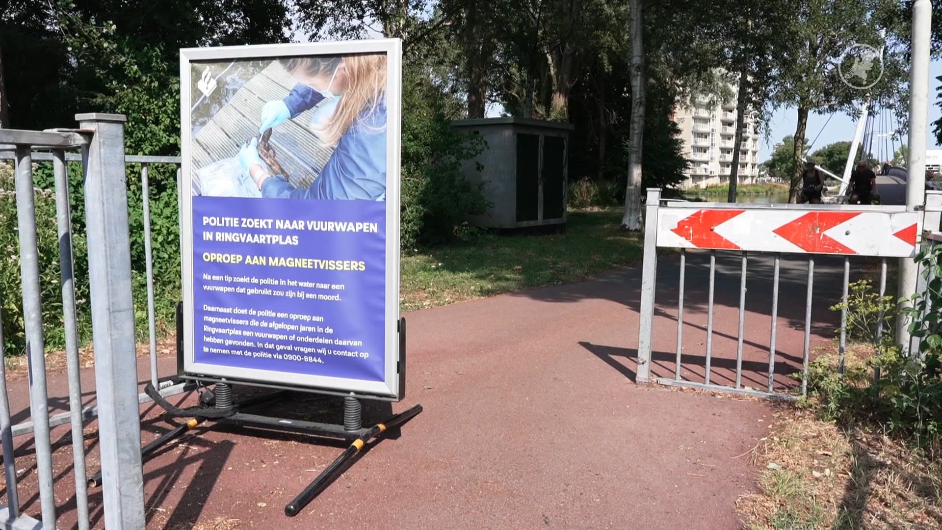 Politie zoekt moordwapen en doet oproep aan magneetvissers