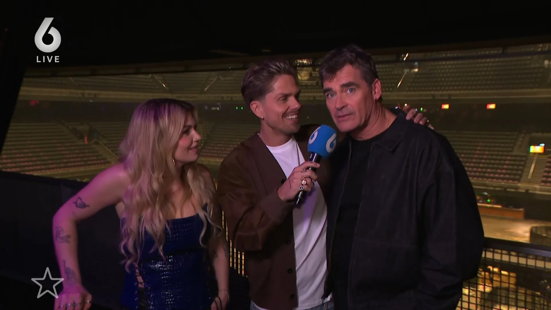 Live met André en Roxeanne Hazes en Jeroen van der Boom bij Holland Zingt Hazes