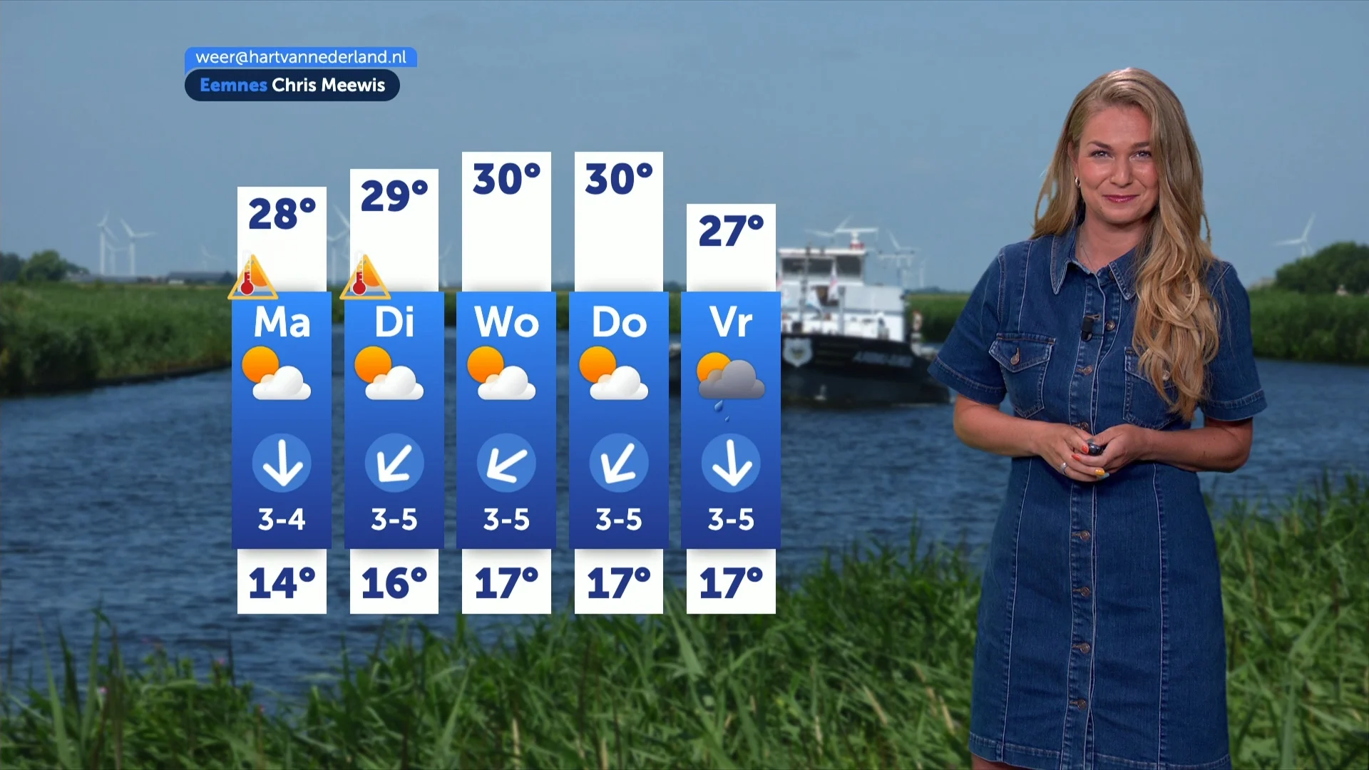 Weerbericht zondag 12 juli 2026