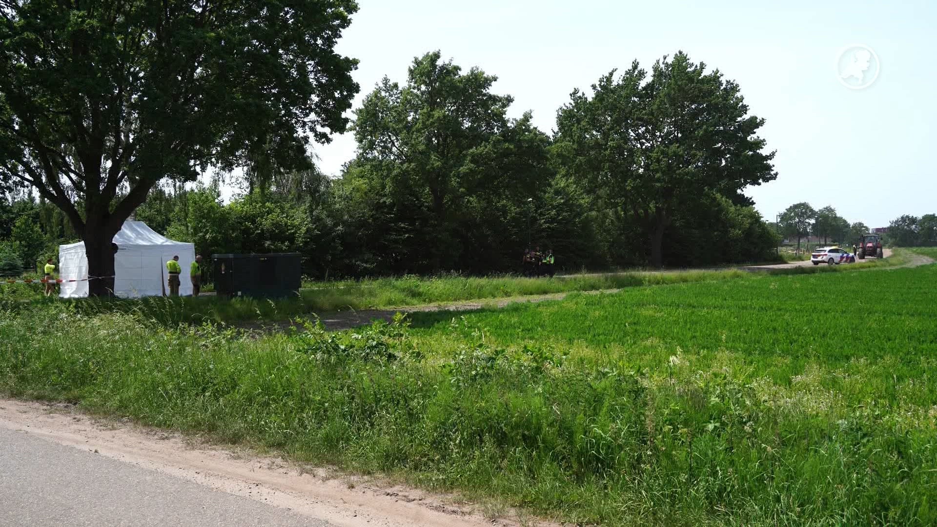 Dode man in sloot in Brabantse Herpen, politie zoekt mogelijke dader