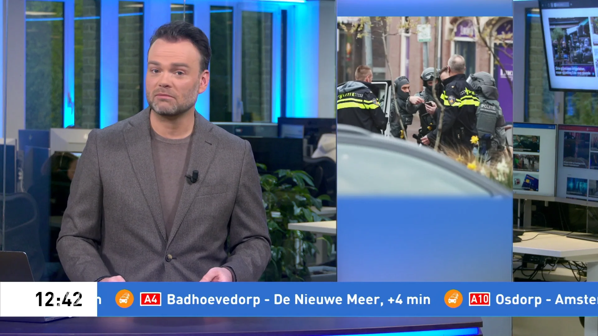 Gijzeling Ede afgelopen na arrestatie: gijzelnemer geboeid en geblinddoekt afgevoerd