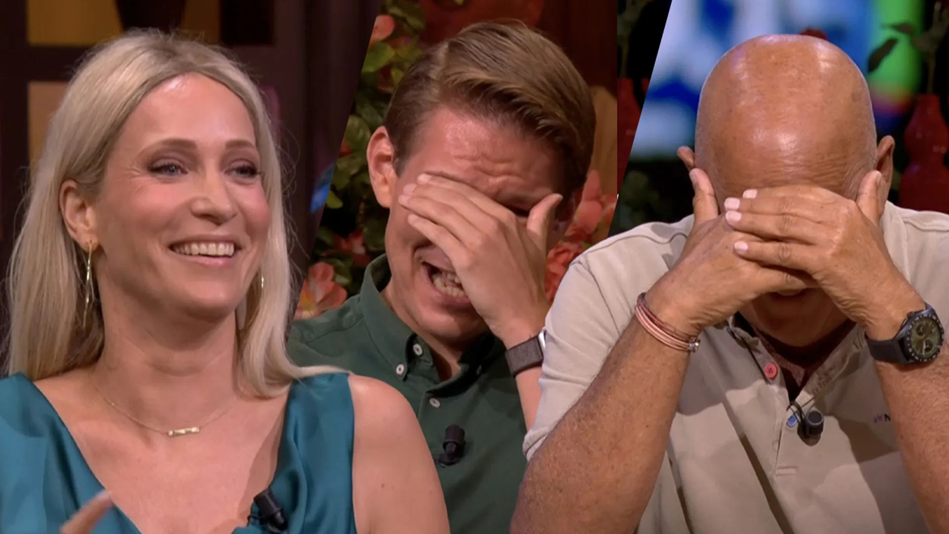 Hélène Hendriks plaagt Victor Vlam: 'Wat verschrikkelijk, dit is een drama om te zien!'