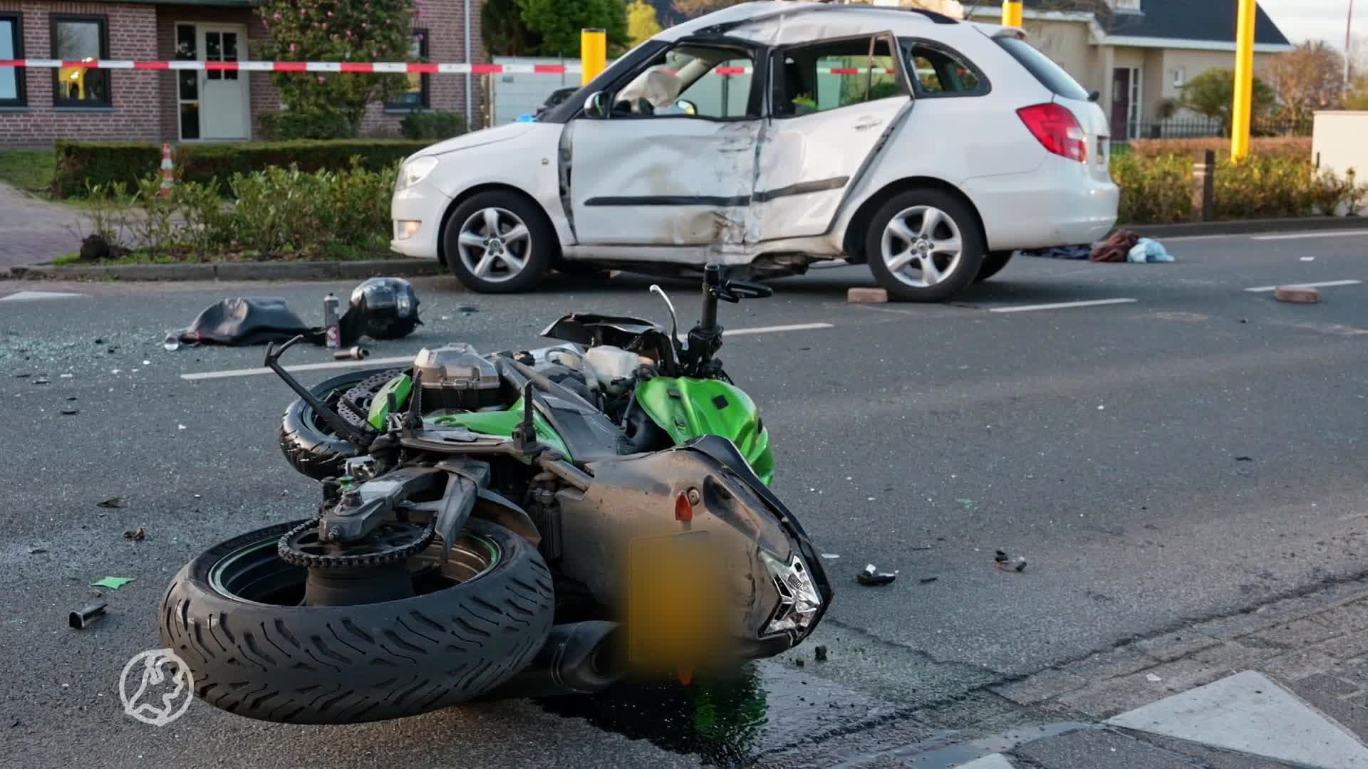 Motorrijder (29) overleden na heftig verkeersongeval in Rijsbergen