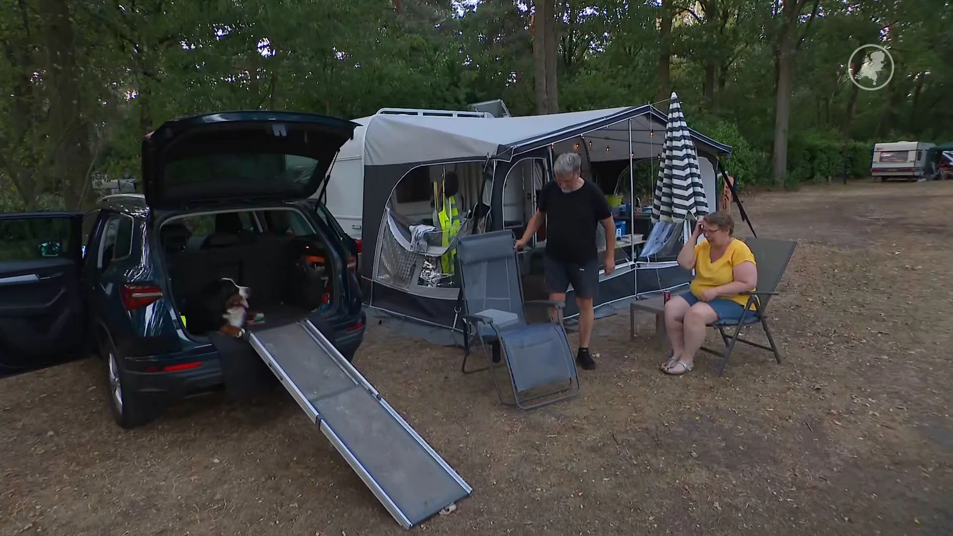 Campinggasten kunnen na drie dagen weer terug nu brand bij Venray onder controle is