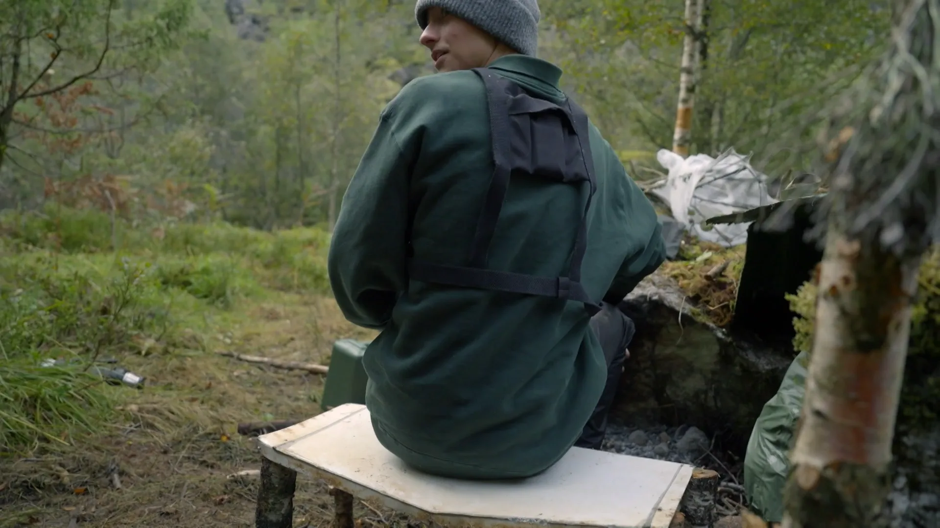 Ochtendentertainment voor Karel: klussen met Justin