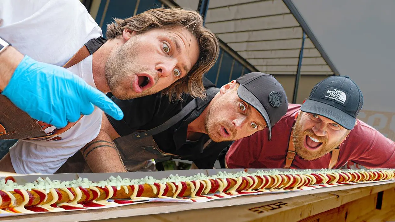 Langste frikandel ter wereld (wereldrecord)