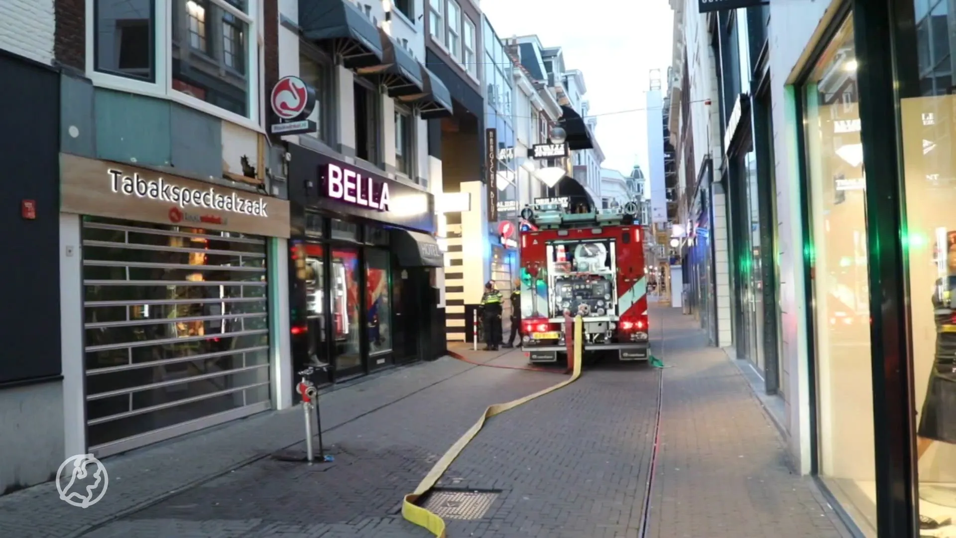 Tientallen hotelgasten geëvacueerd vanwege brand in Den Haag