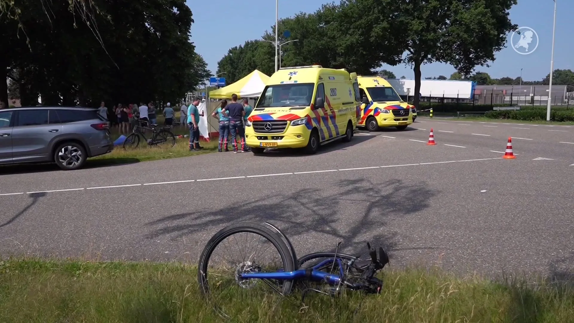 Man op de fiets overleden na aanrijding met auto in Deurne