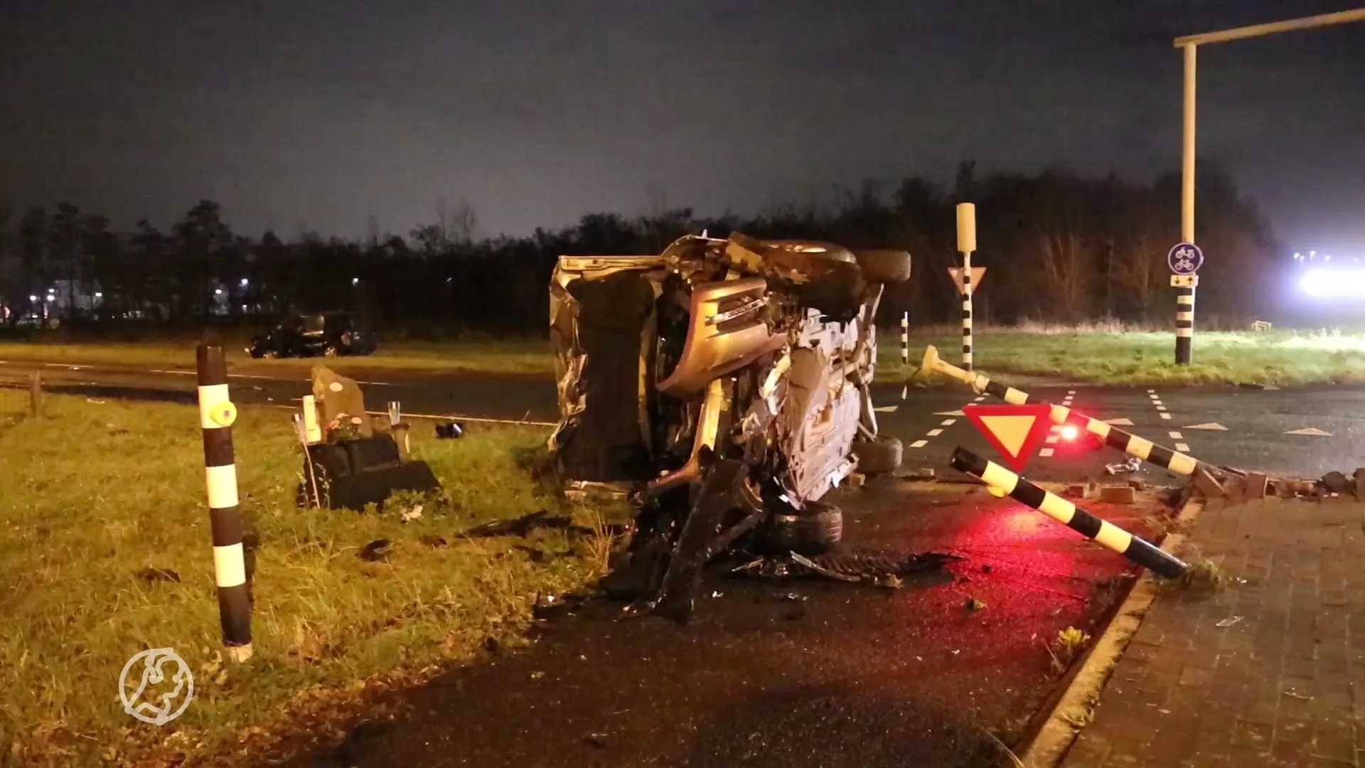 Meerdere gewonden bij zwaar ongeluk op N202 bij Velsen-Zuid
