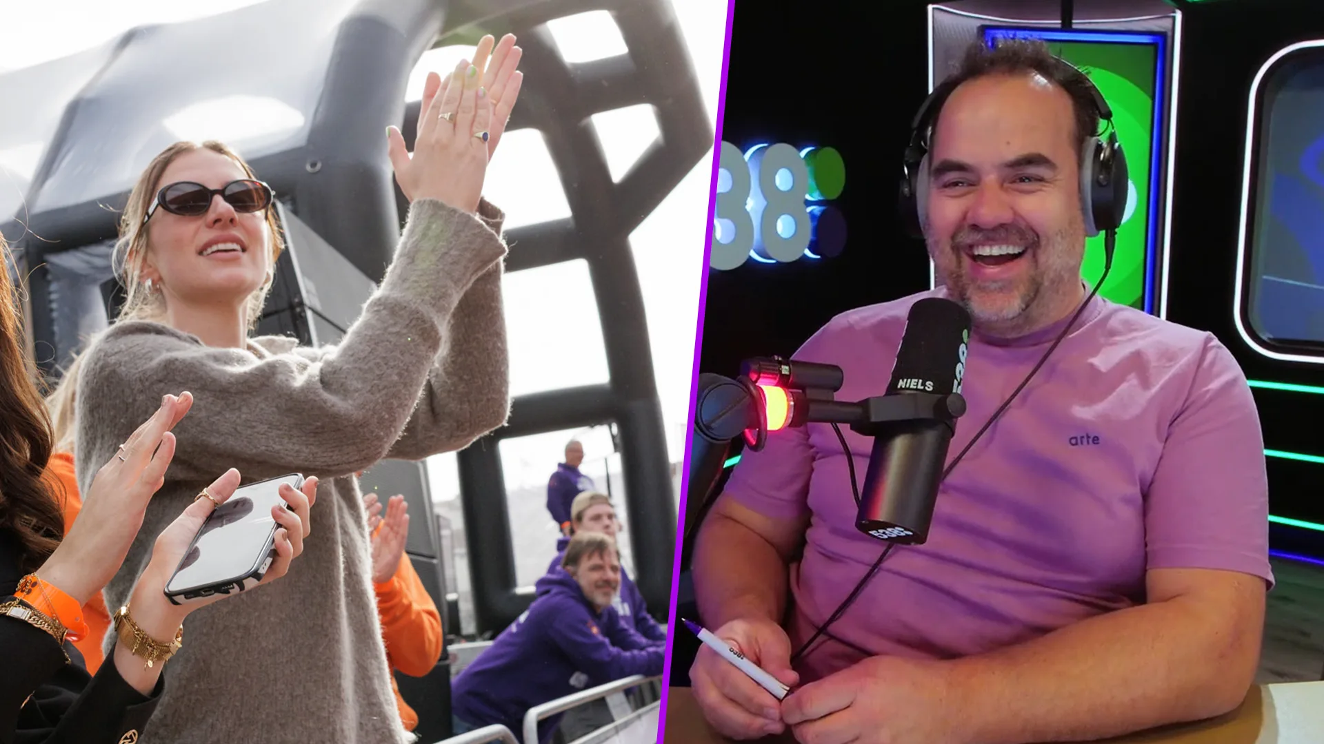 Maan komt meerennen met Jeroen én aanmoedigen tijdens De 538 Ochtendrun!