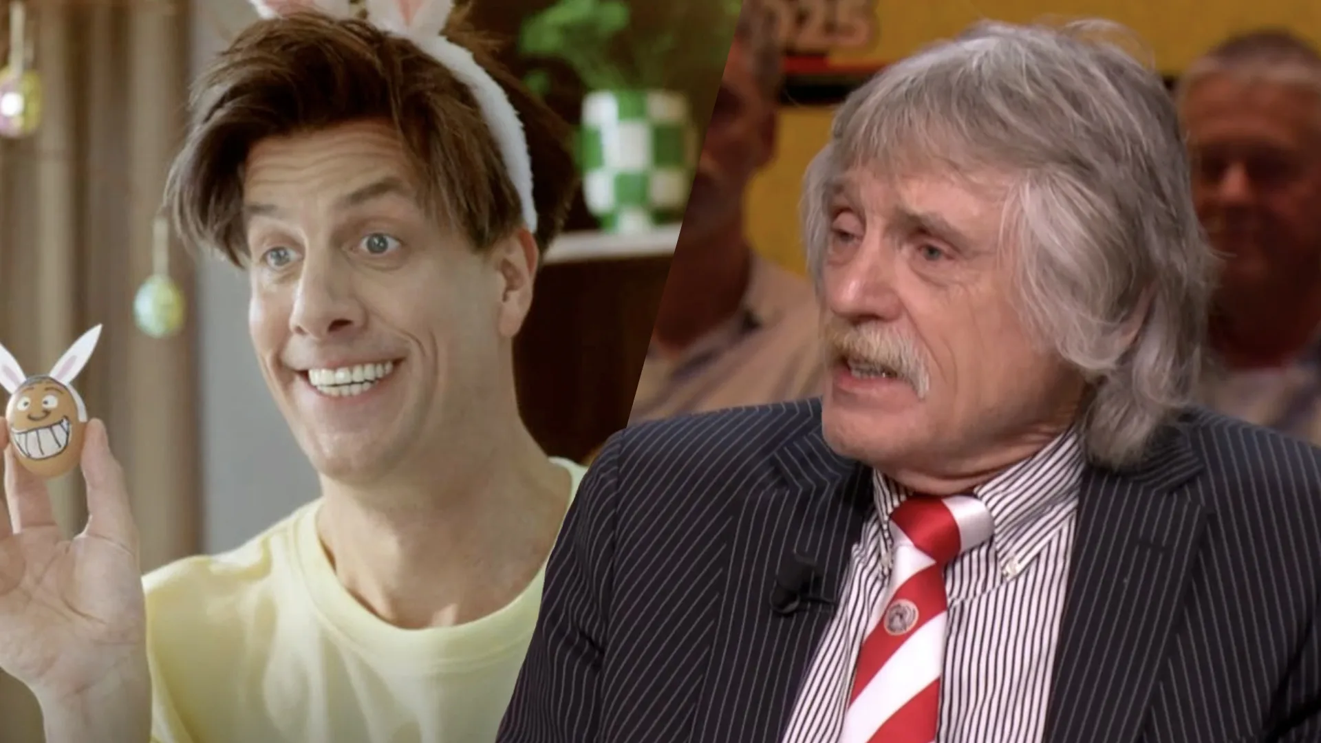 Johan Derksen over Rob Kemps in Jumbo-reclames: 'Een goedkoop clowntje!'
