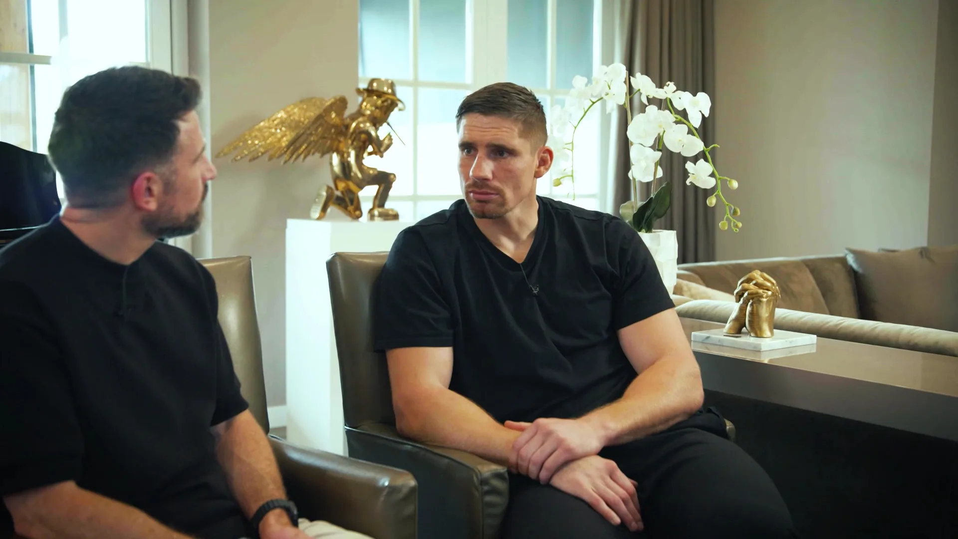 Rico Verhoeven over samen op GLORY 100 staan met Jamal Ben Saddik: 'Ik doe gewoon wat ik moet doen'