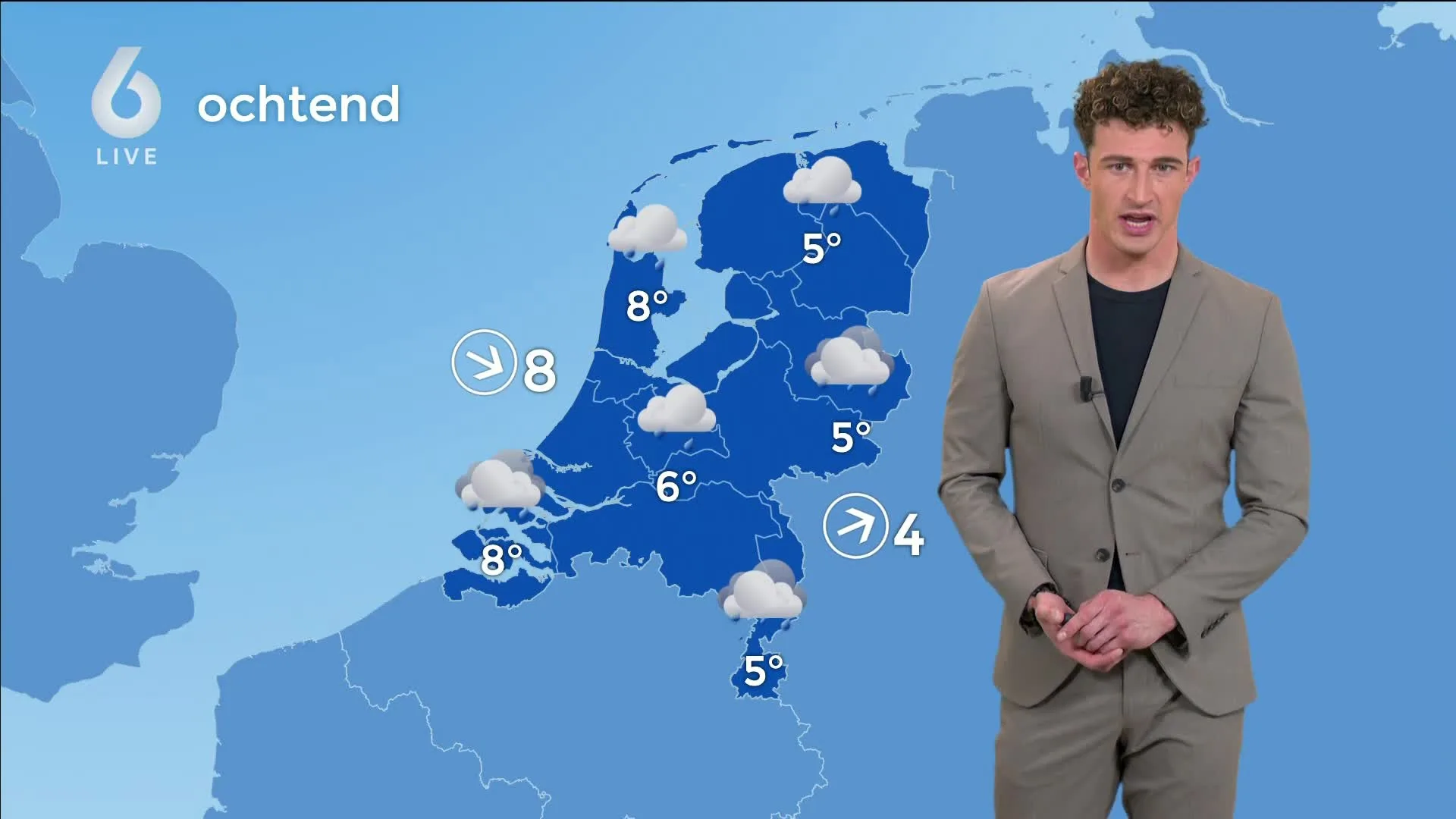 April doet wat hij wil: kletsnatte dag met vrij lage temperaturen
