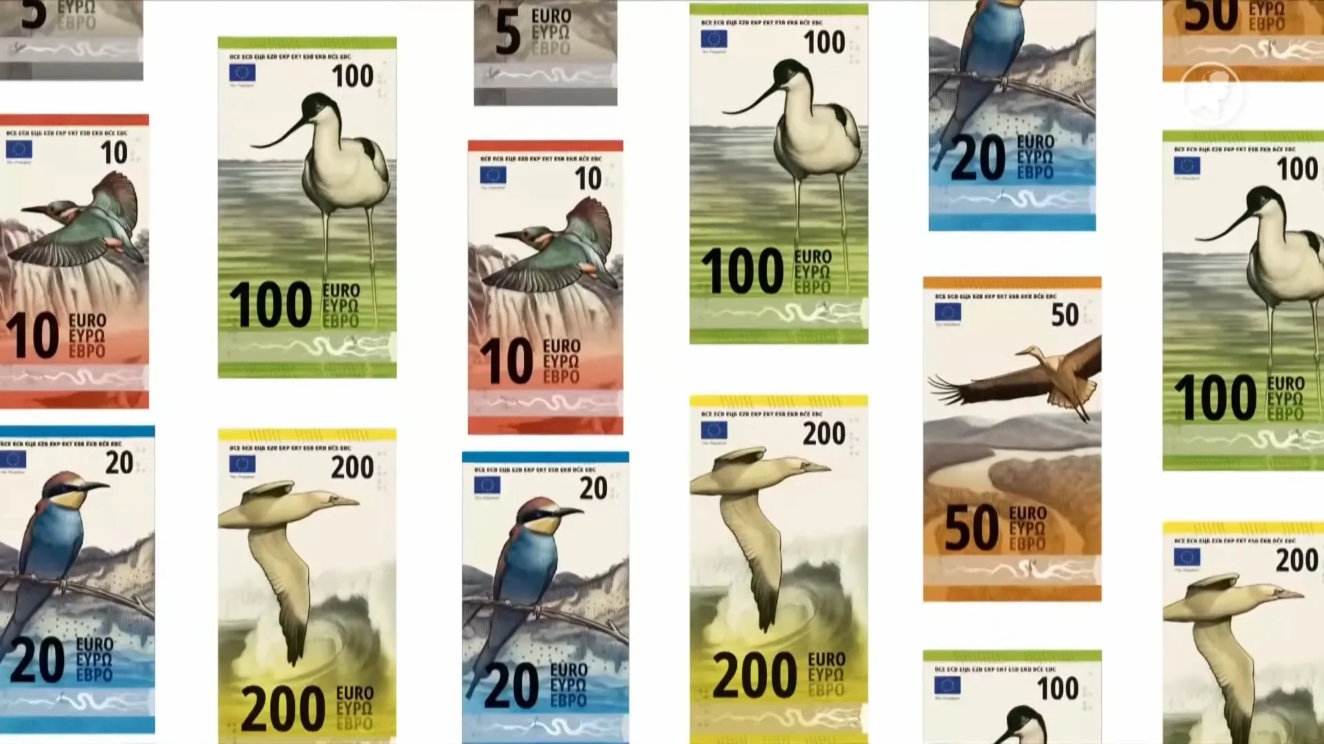 Vogels of beroemde Europeanen? Nieuwe eurobiljetten komen eraan
