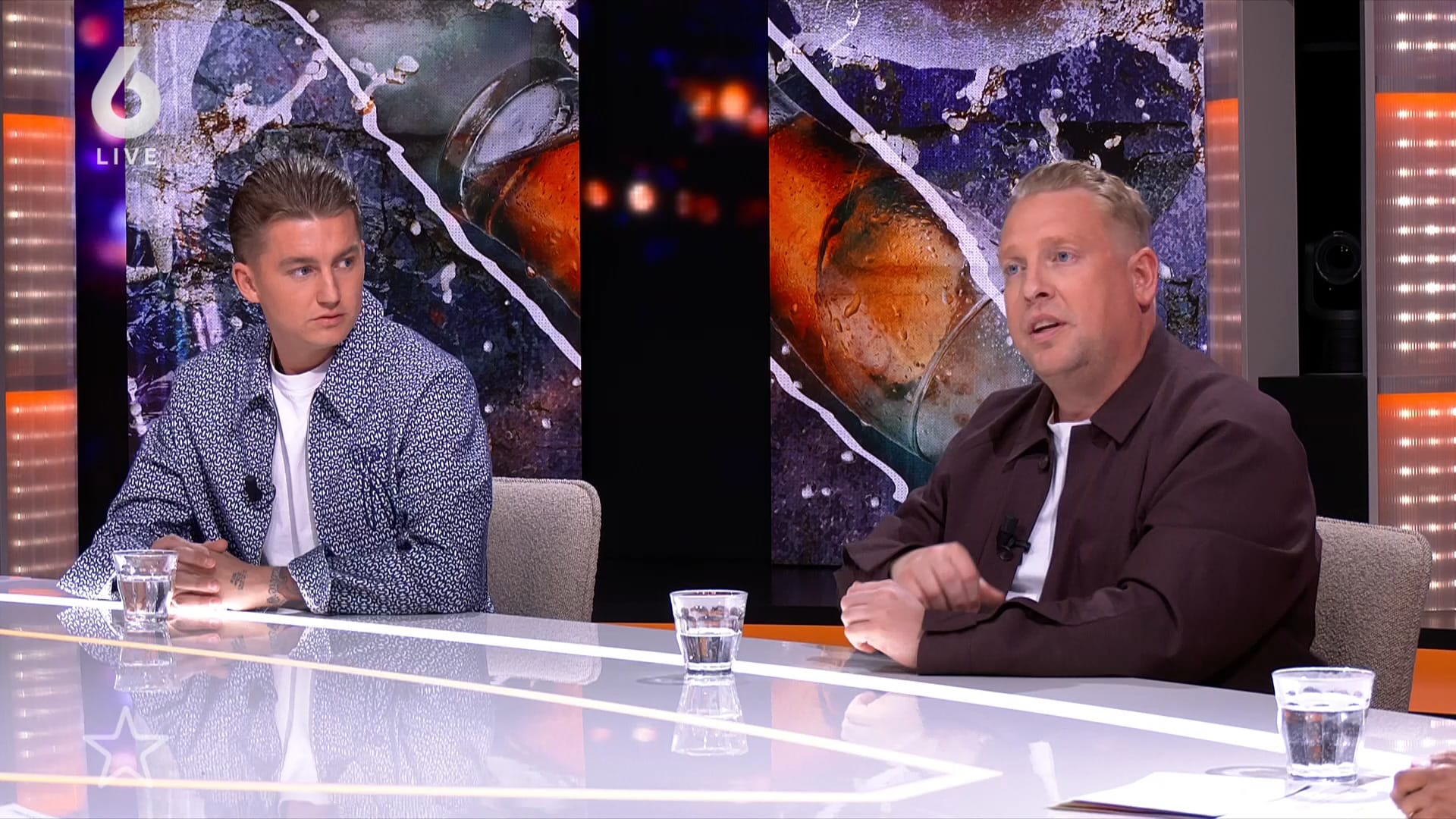 Mart Hoogkamer en Billy Dans geven mening over biergooi-ruzie Gerard Joling