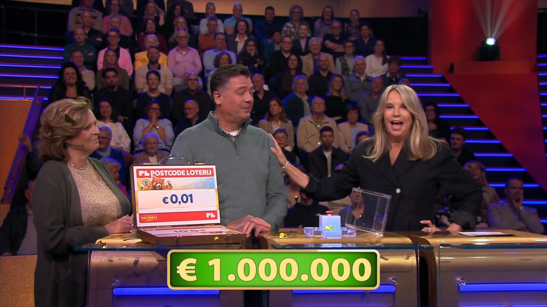 Miljoenenjacht-thuiswinnaar vertellen over winst van één miljoen