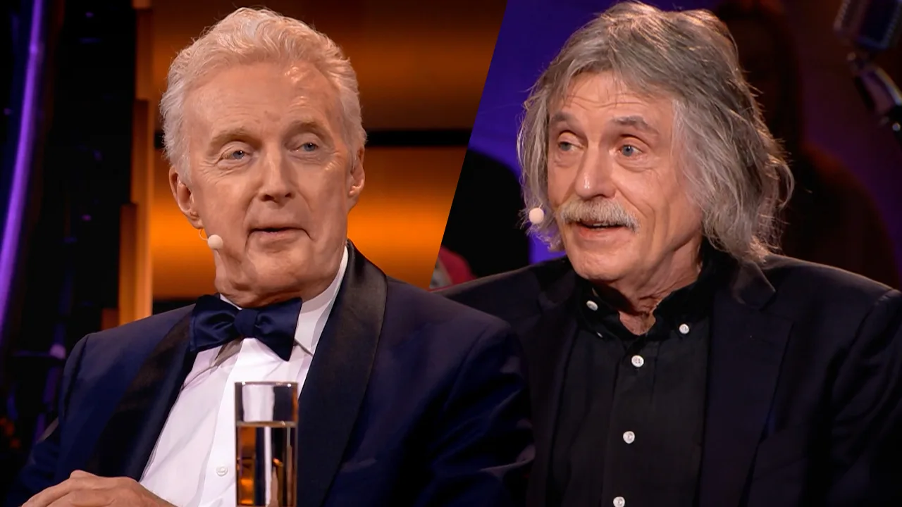 André van Duin krijgt lovende kritiek van Johan: 'Ik heb je nog nooit zo positief gehoord!'