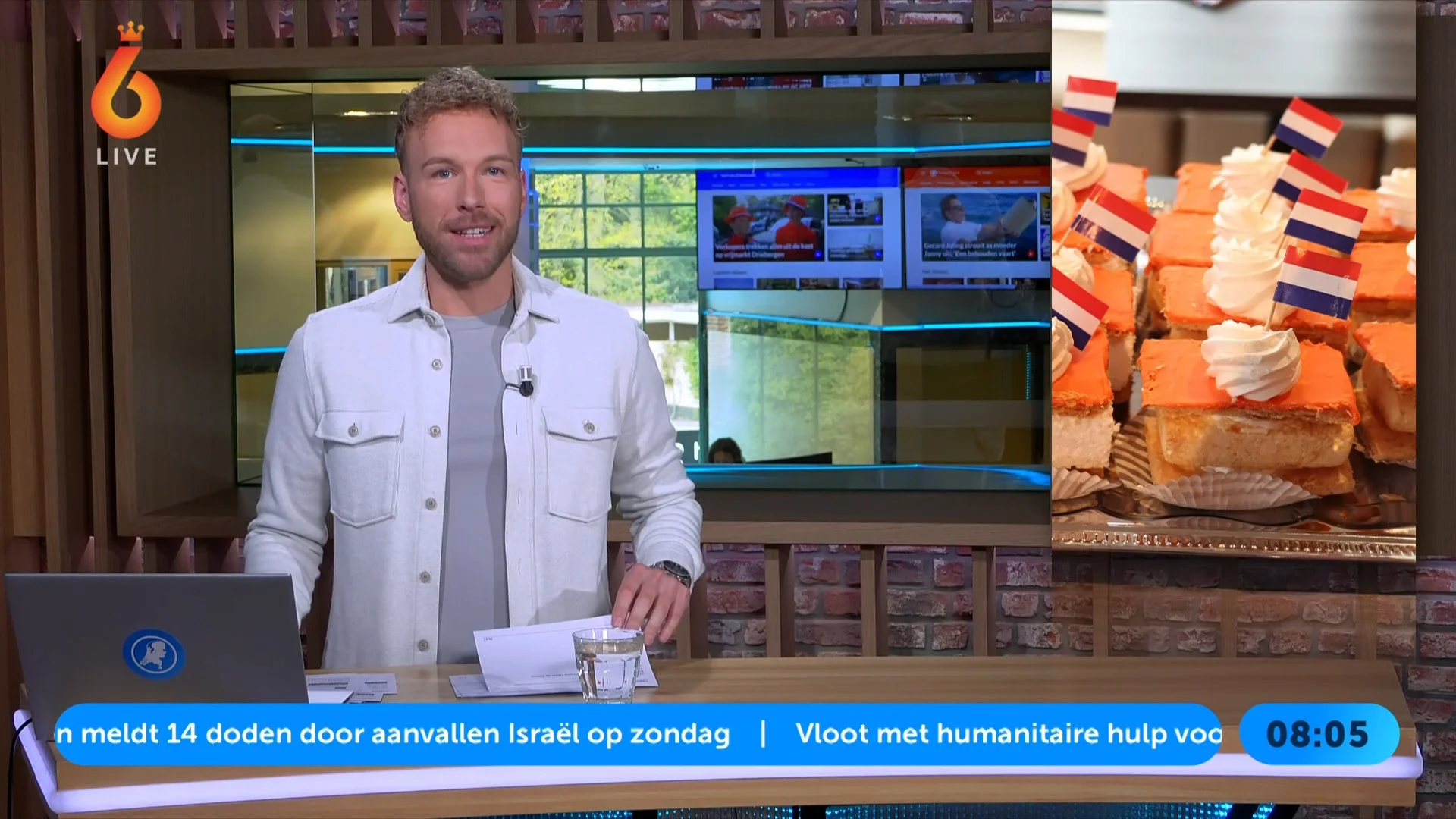 Run op oranje tompoucen: bakker draait overuren in Dokkum