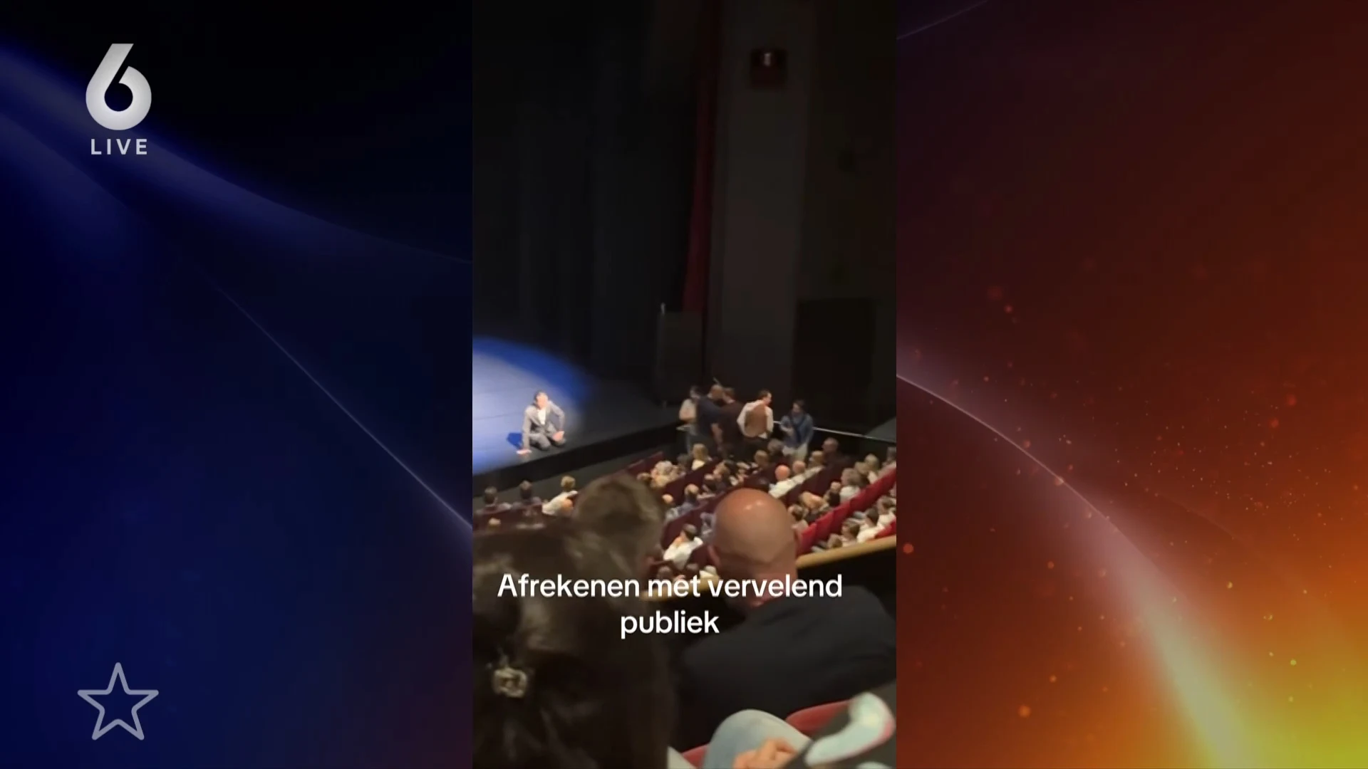 Hans Teeuwen grijpt in tijdens show en stuurt publiek weg