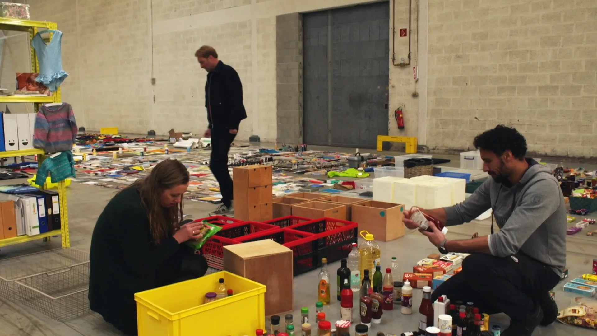 De gemoederen lopen hoog op in de loods