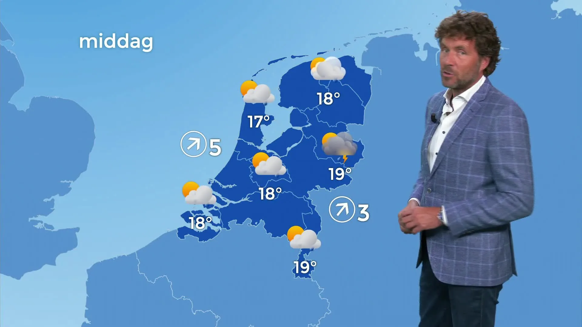 Ook dit weekend is het zomerweer ver te zoeken in Nederland