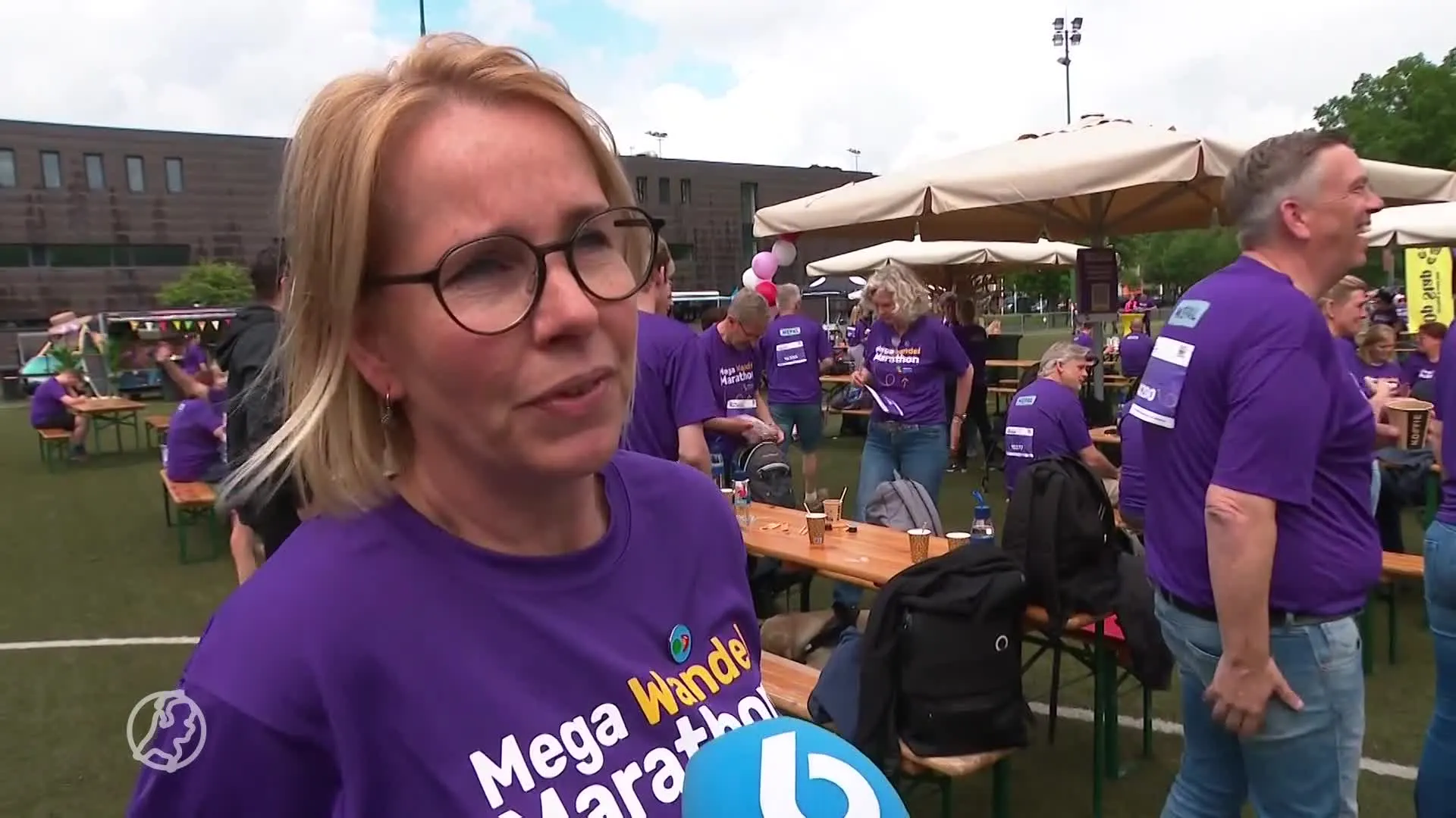 Gedachten bij Rick Brink tijdens Mega Wandel Marathon