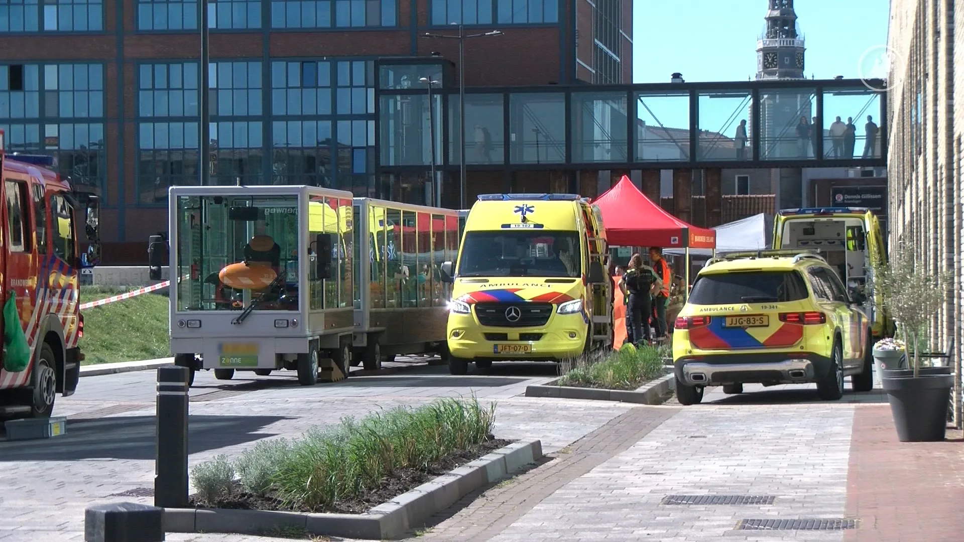 Vrouw overleden na aanrijding met zonnetrein in Vlissingen