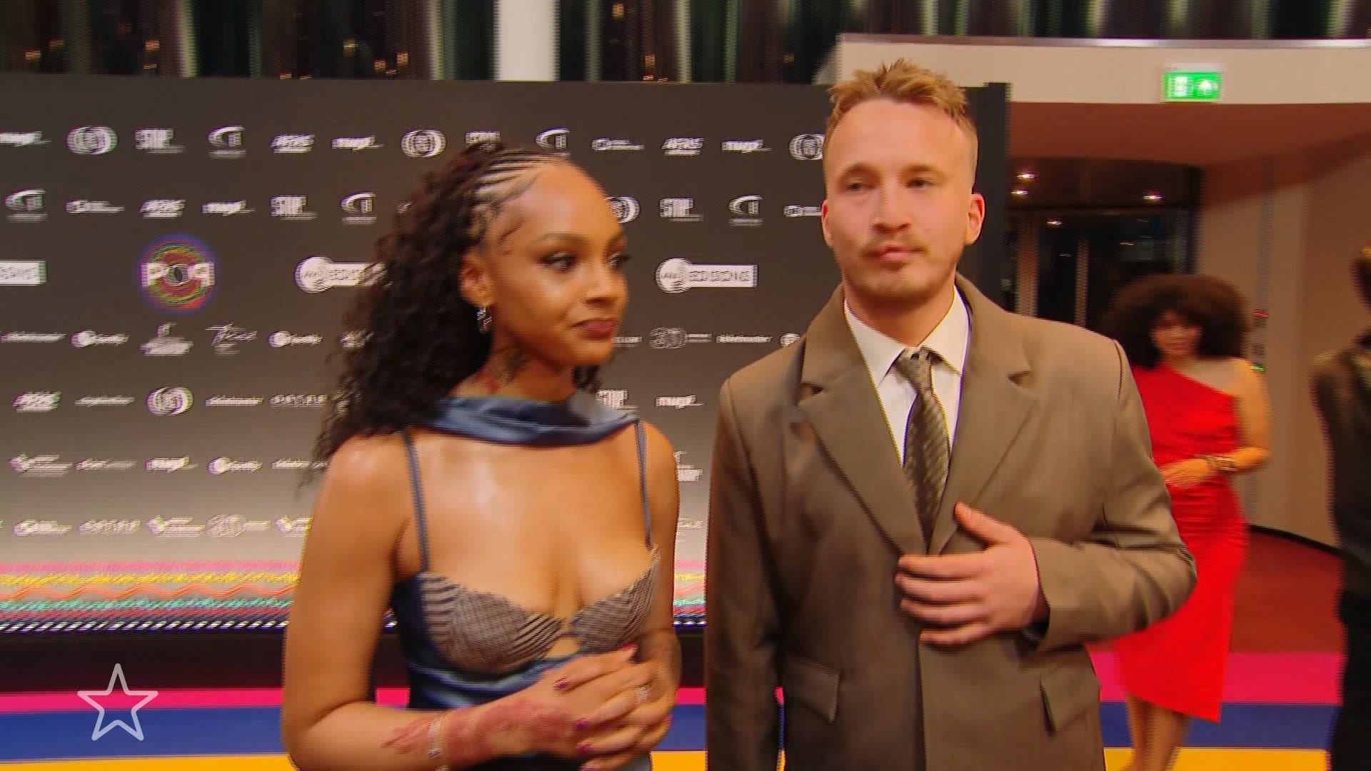 BN'ers op de rode loper van de Edisons