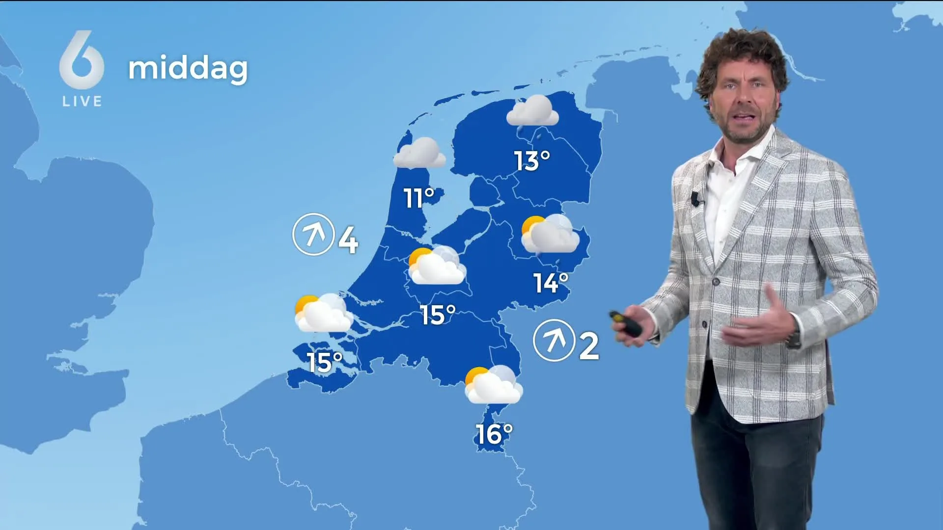 Lenteachtige temperaturen vandaag: 'Lokaal  tot wel 17 graden'