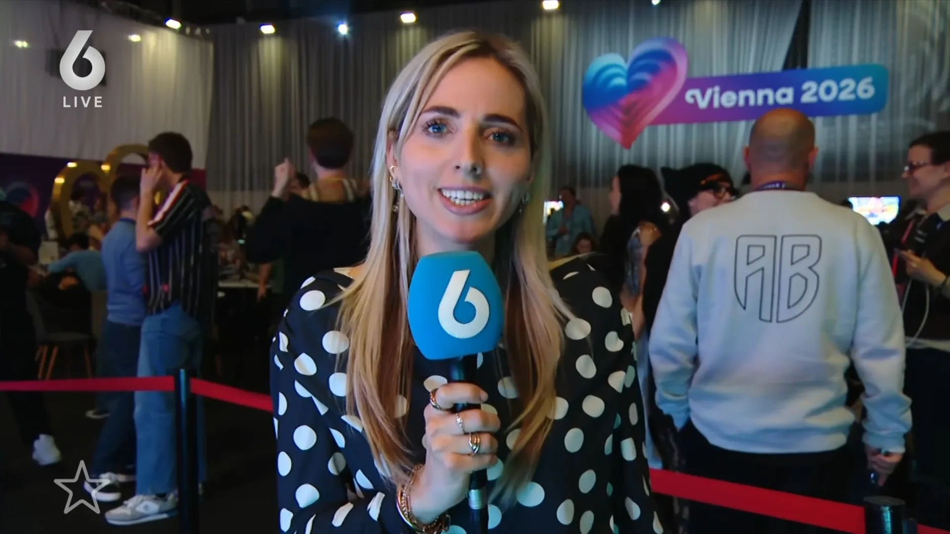 Eline de Ruig over tweede halve finale van Eurovisie Songfestival in Wenen
