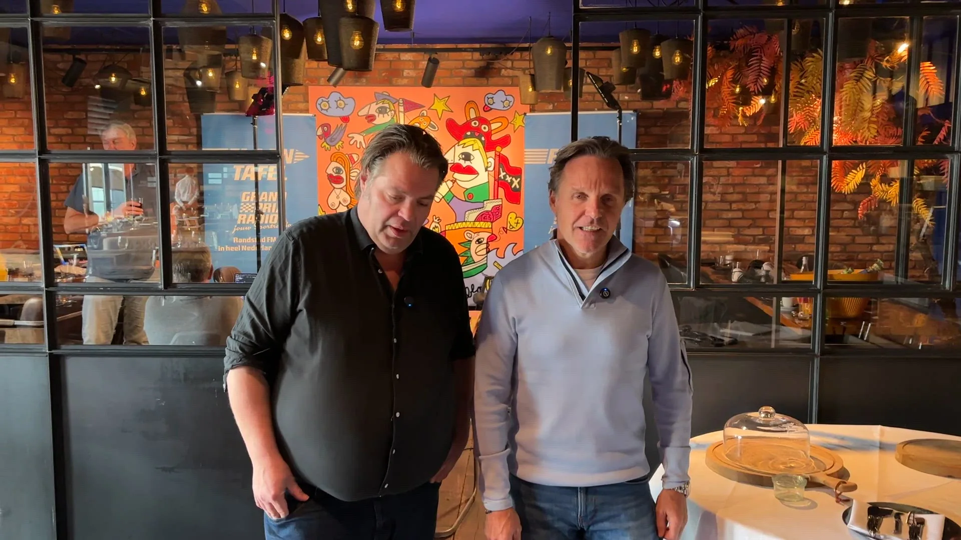 In de wandelgangen van F1 aan Tafel met Frank Evenblij en Mike Hezemans