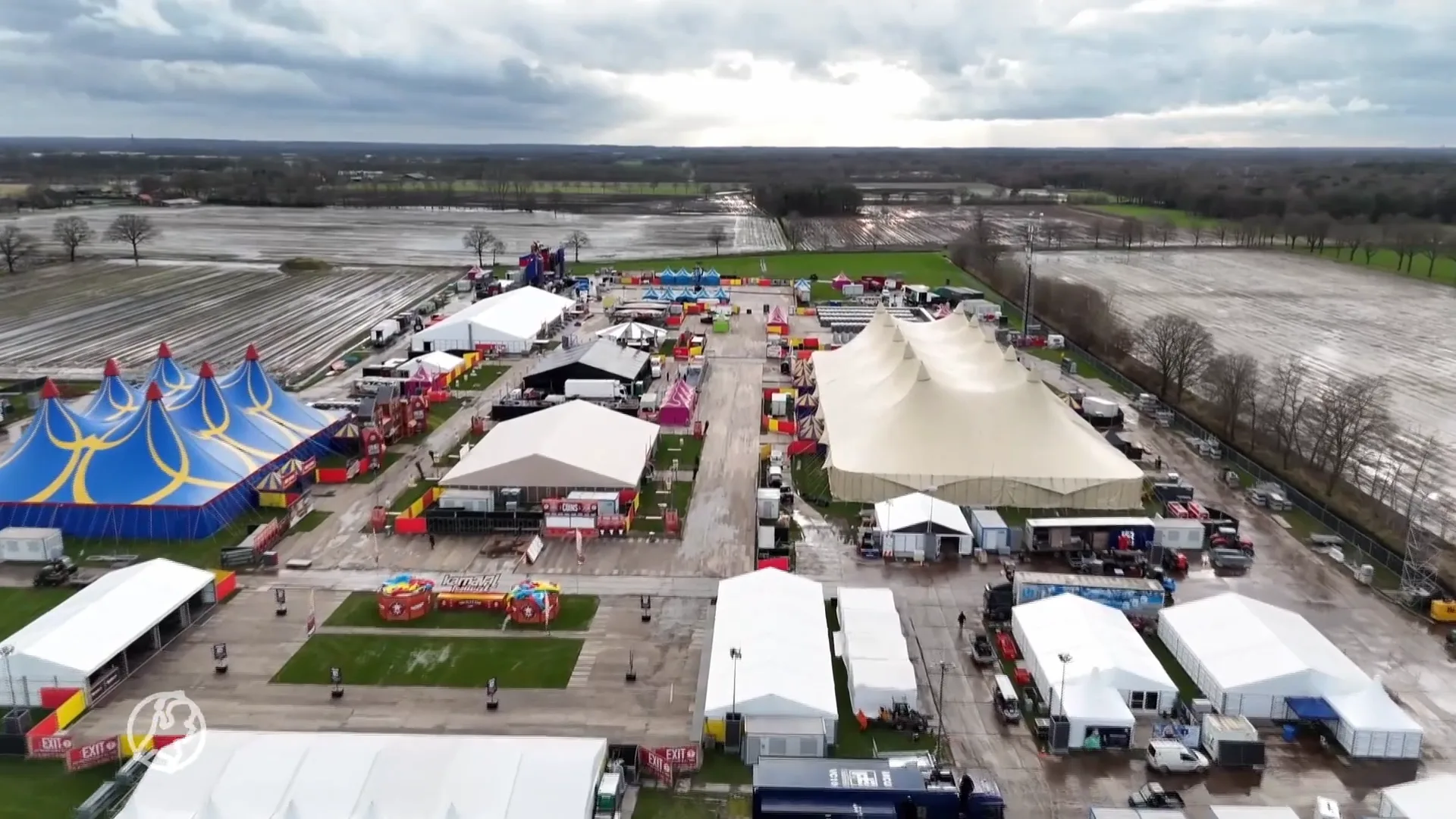 Karnaval Festival in Moergestel afgelast door 'onophoudelijke' regen