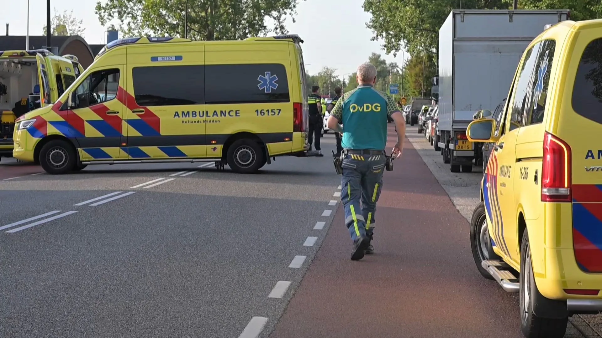 Motorrijder komt om bij botsing met auto in Gouda